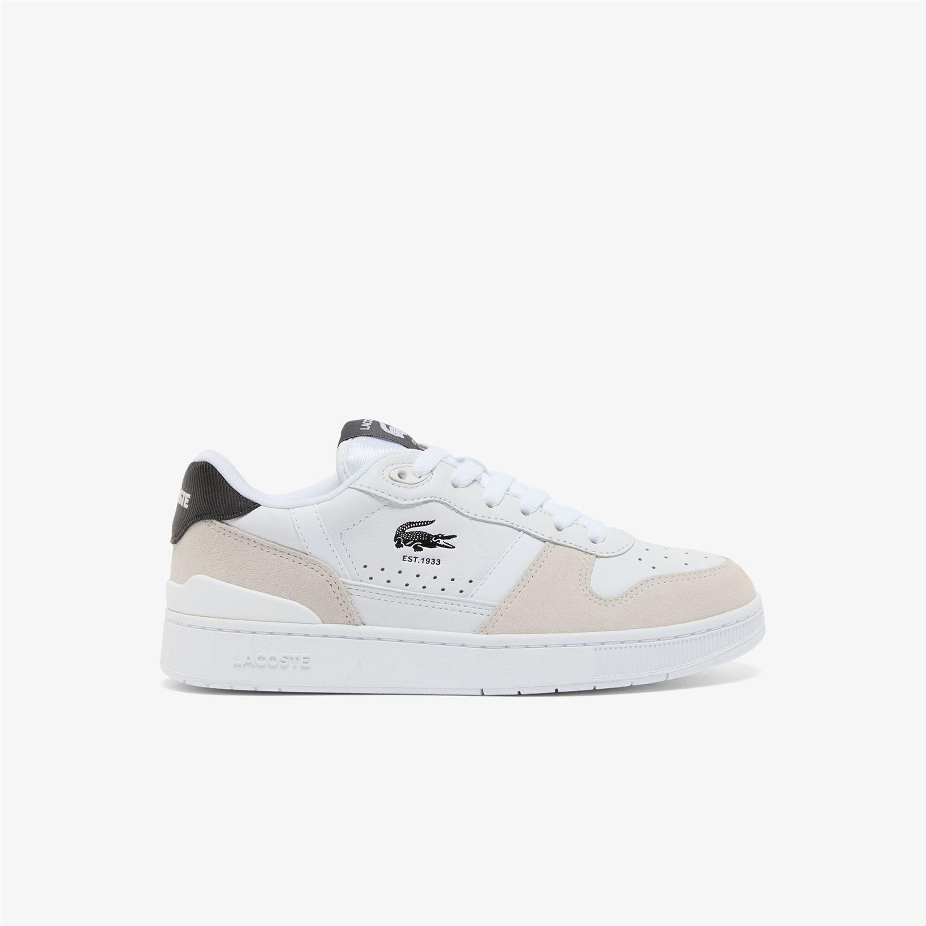 White Black - Lacoste - T-Clip Set Trainers - 1