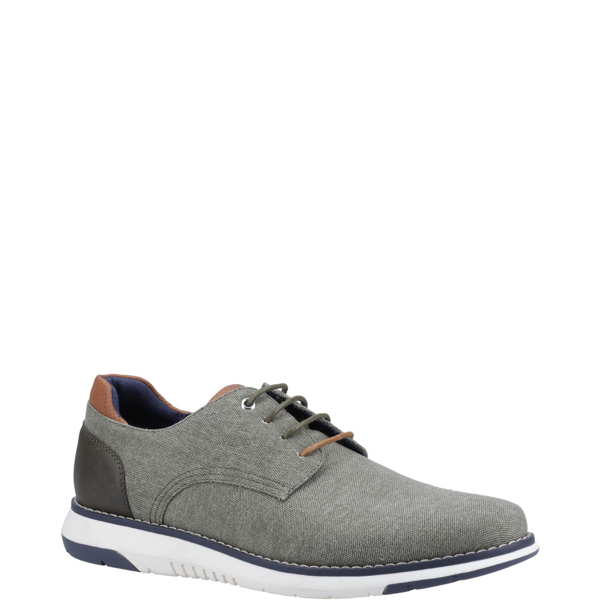 Khaki - Hush Puppies - Bruce Lace Up Shoe - 2