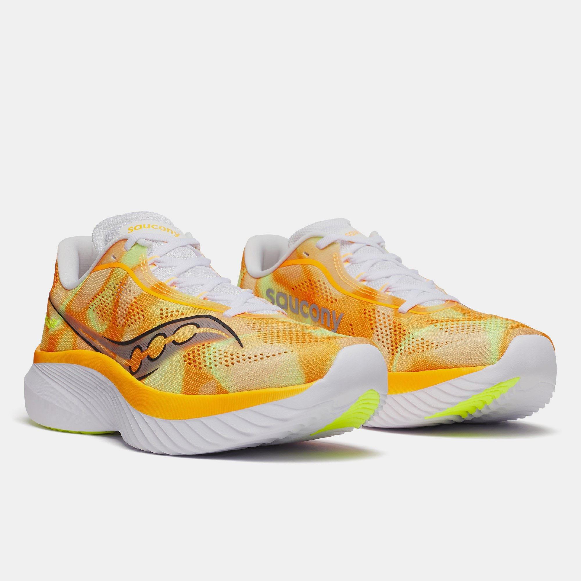 White Yellow - Saucony - Kinvara 15 Running Shoe - 2