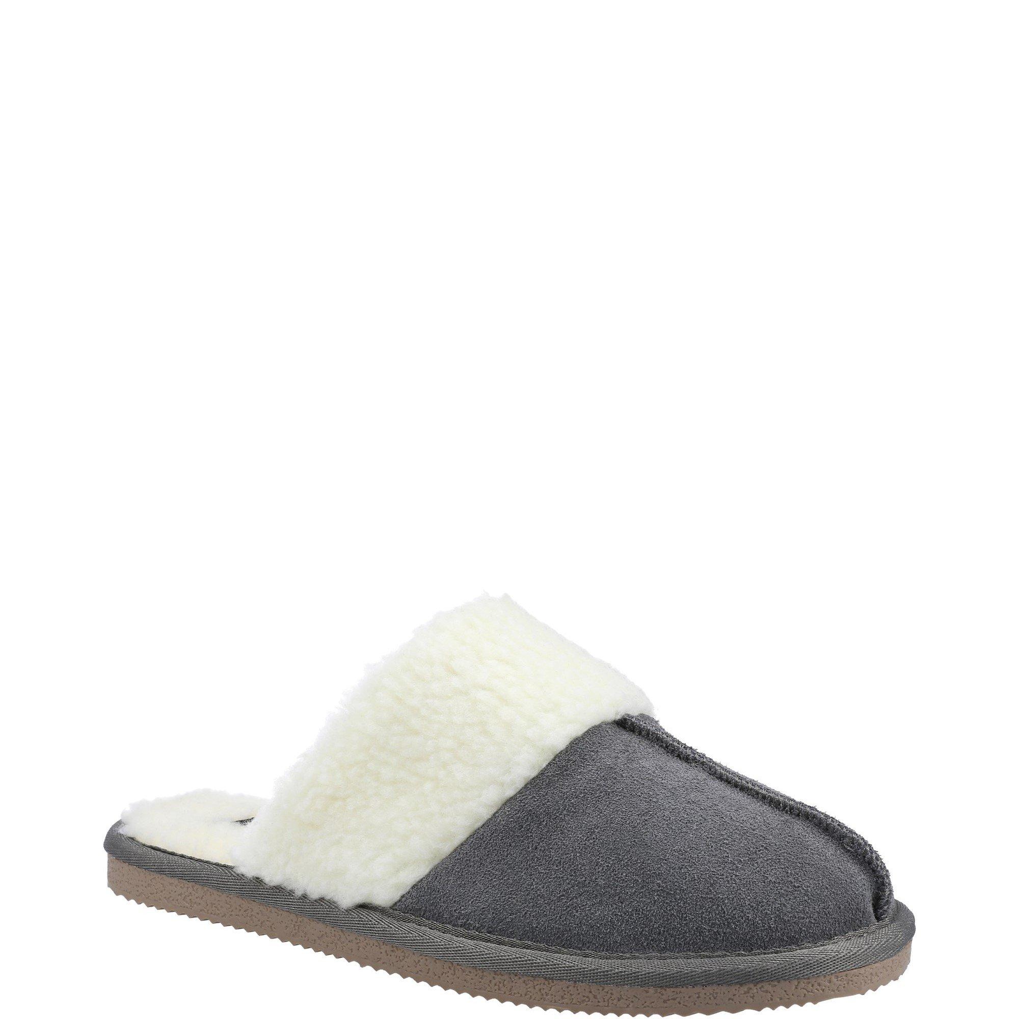 Grey - Hush Puppies - Arianna Mule Slippers - 2
