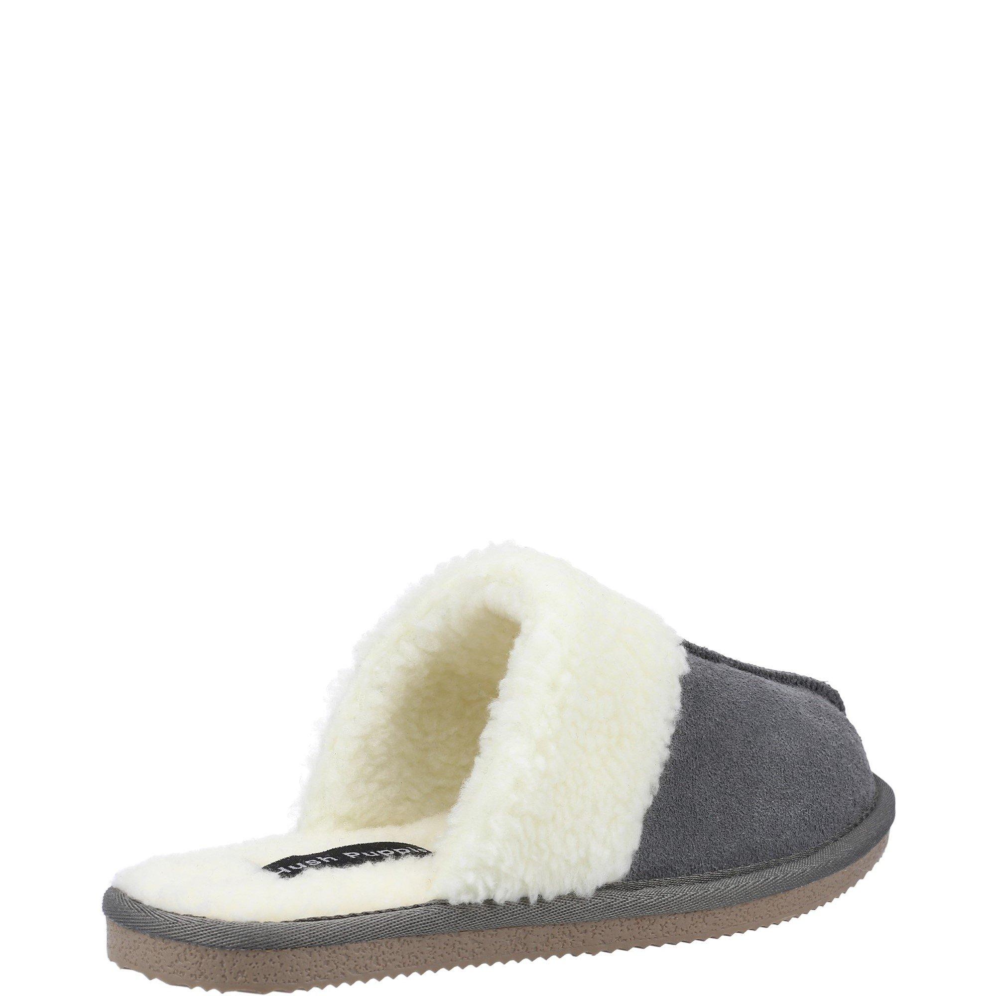 Grey - Hush Puppies - Arianna Mule Slippers - 3
