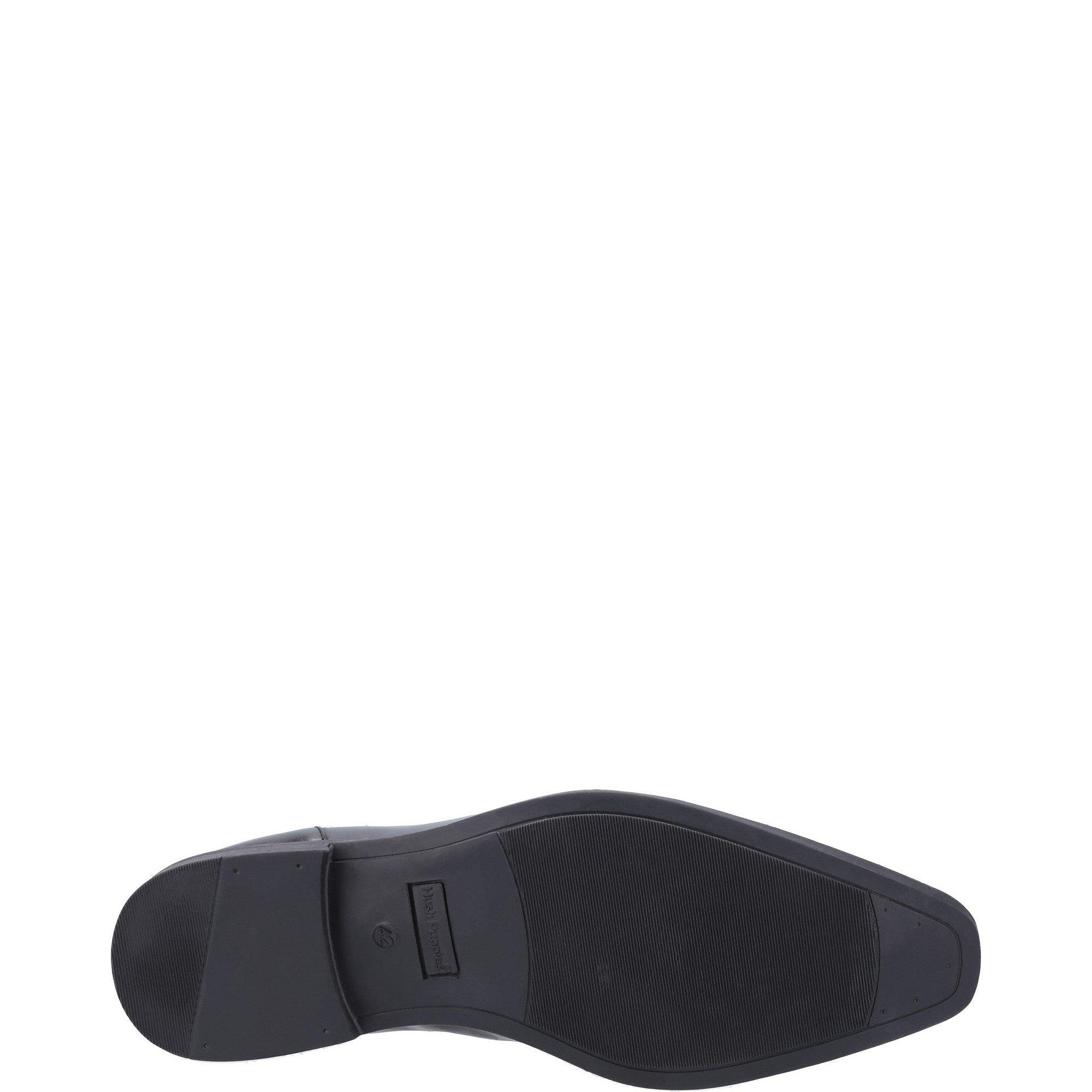 Black - Hush Puppies - Ezra School Shoe - 4