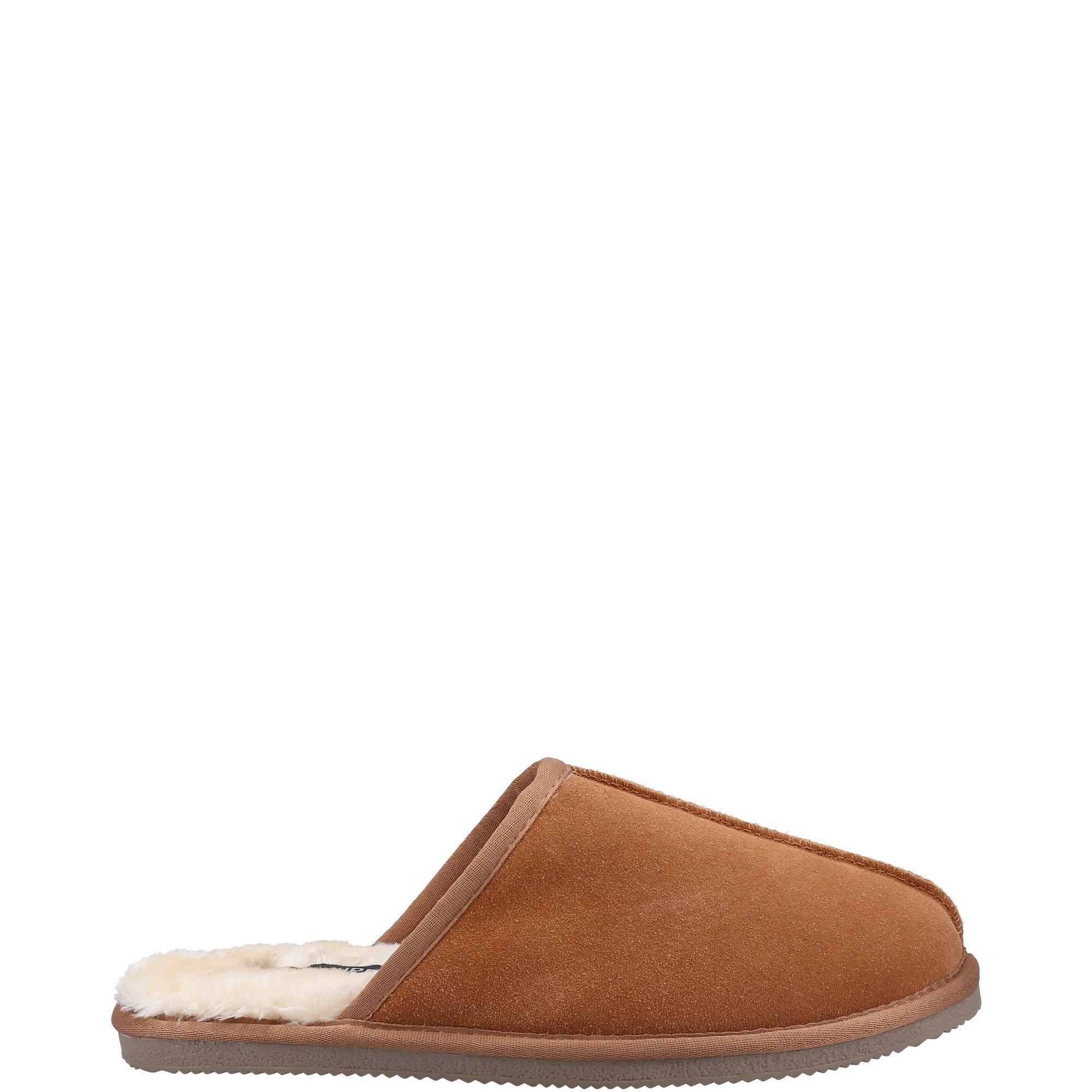 Tan - Hush Puppies - Coady Slipper - 1