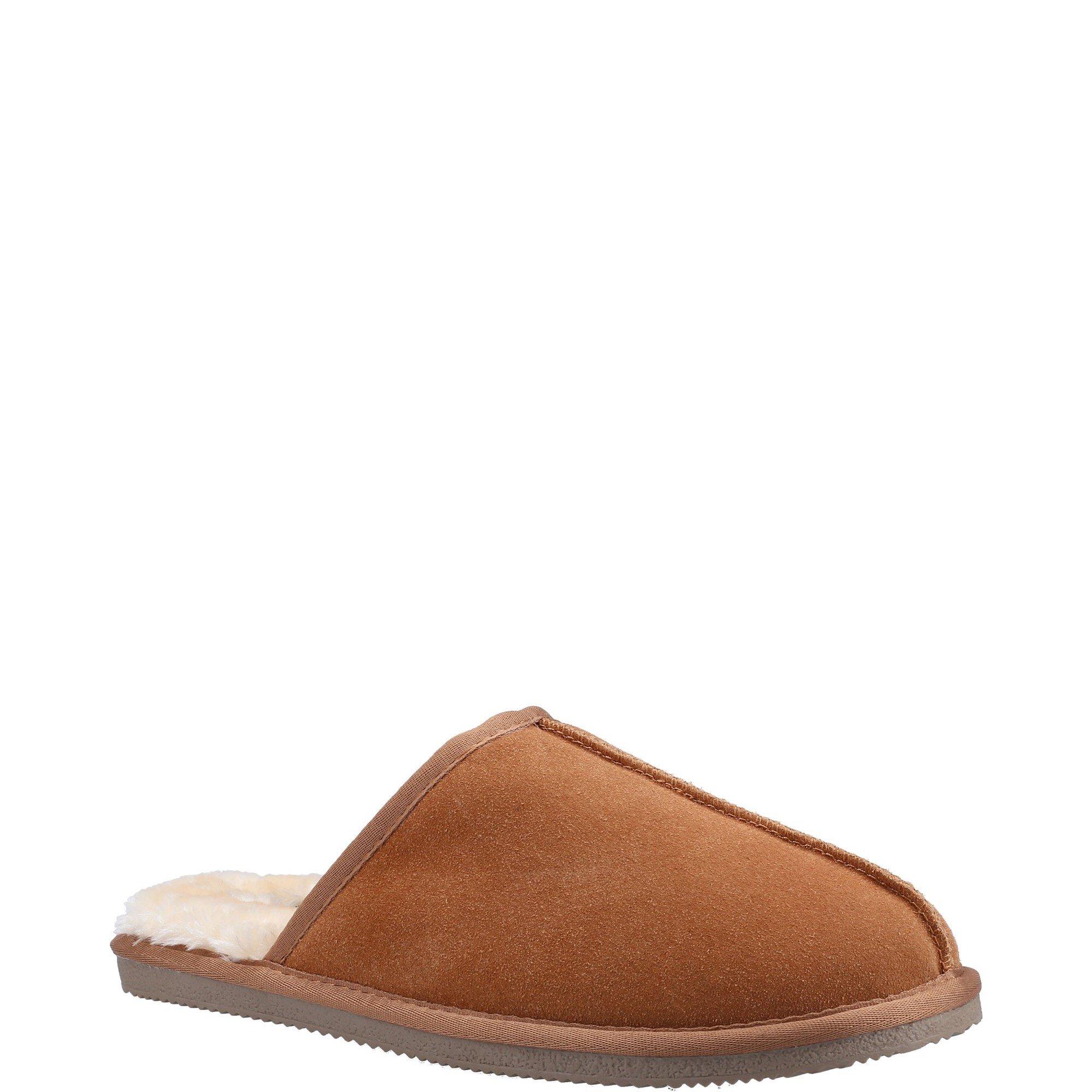 Tan - Hush Puppies - Coady Slipper - 2