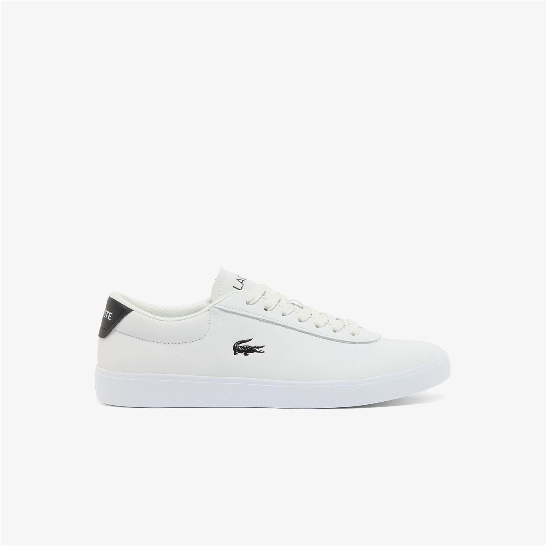 White Black - Lacoste - Baseshot Evo Trainers - 1