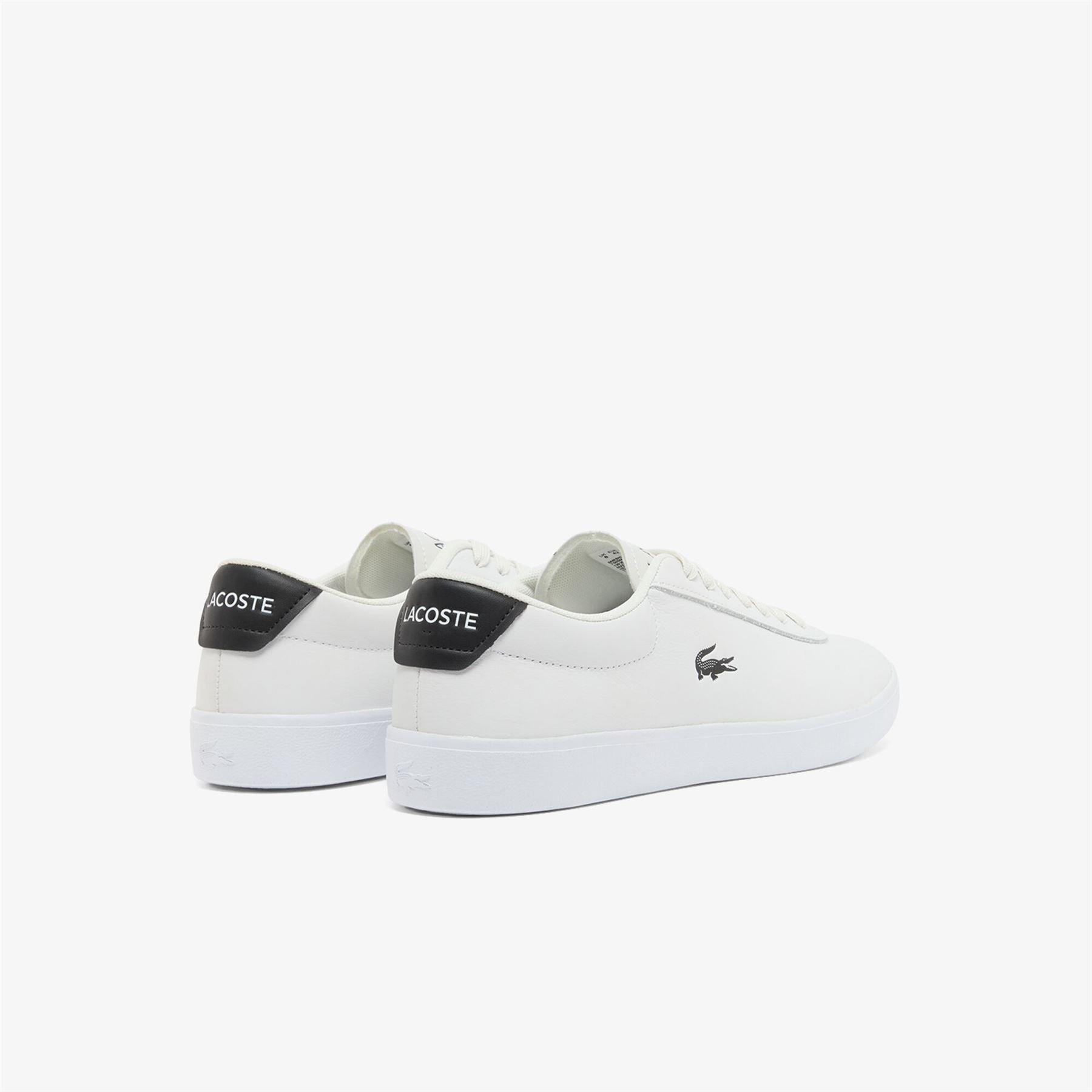 White Black - Lacoste - Baseshot Evo Trainers - 3