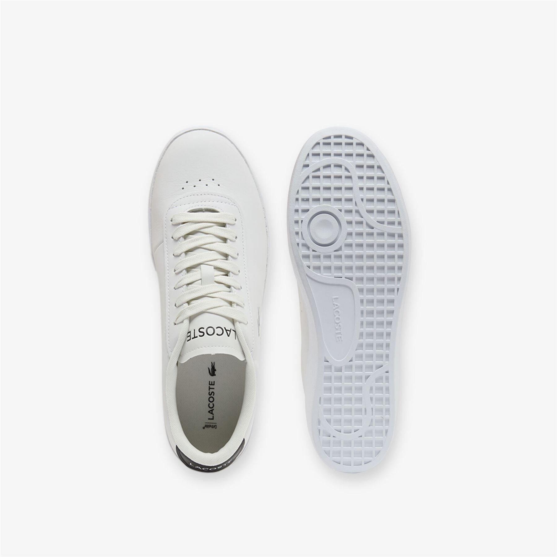 White Black - Lacoste - Baseshot Evo Trainers - 4
