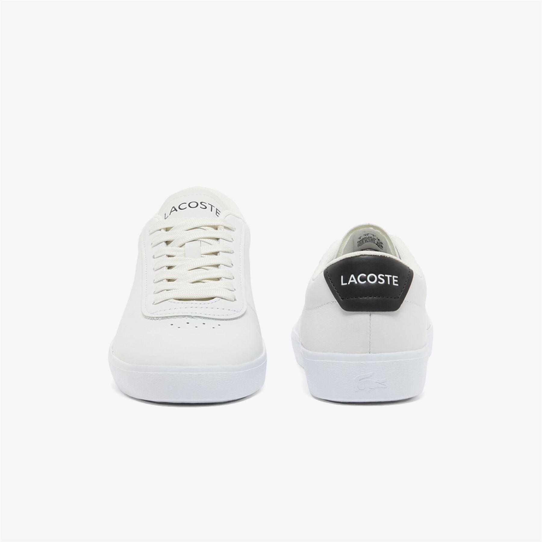White Black - Lacoste - Baseshot Evo Trainers - 5