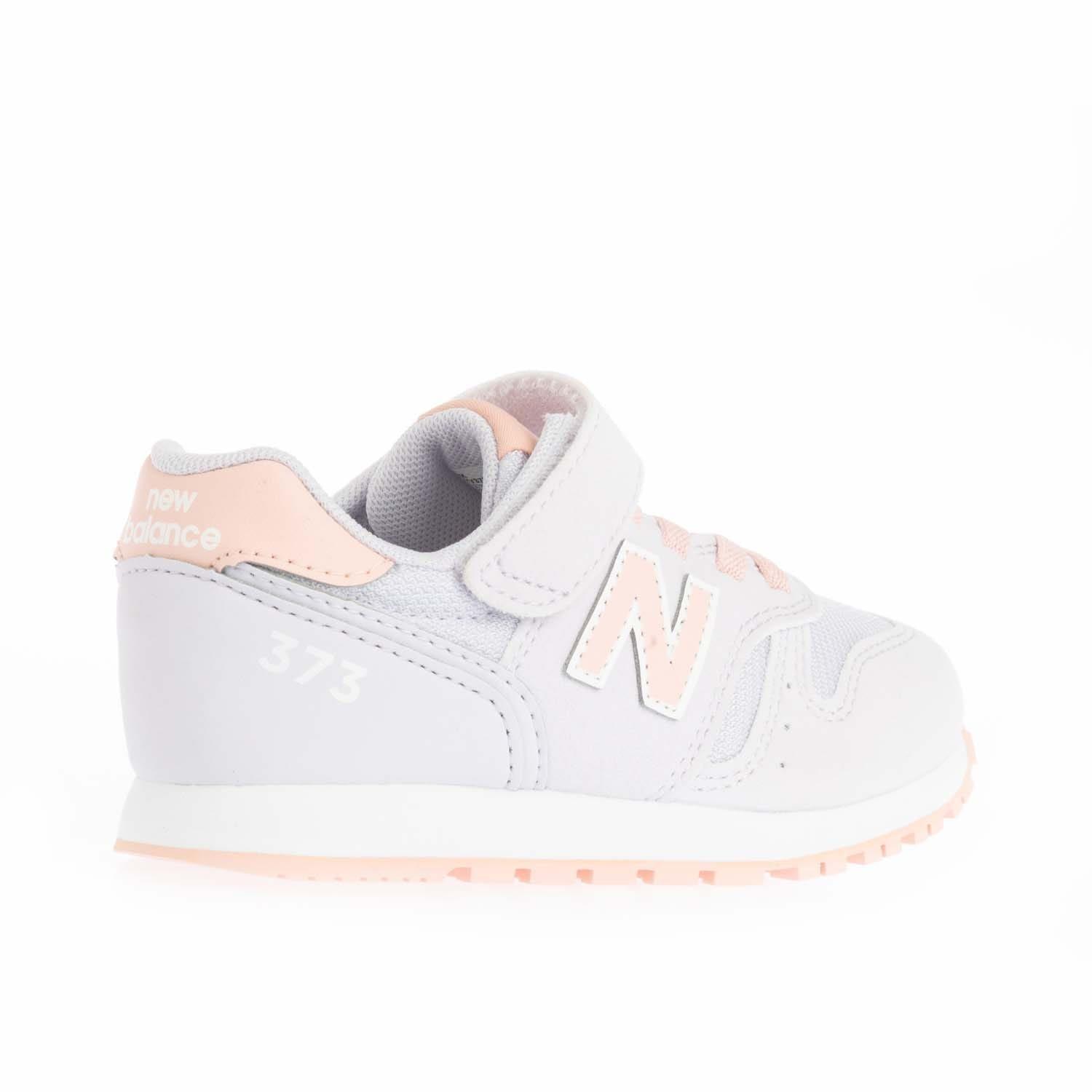 Lilac - New Balance - Kids 373 Hook & Loop Trainers - 3