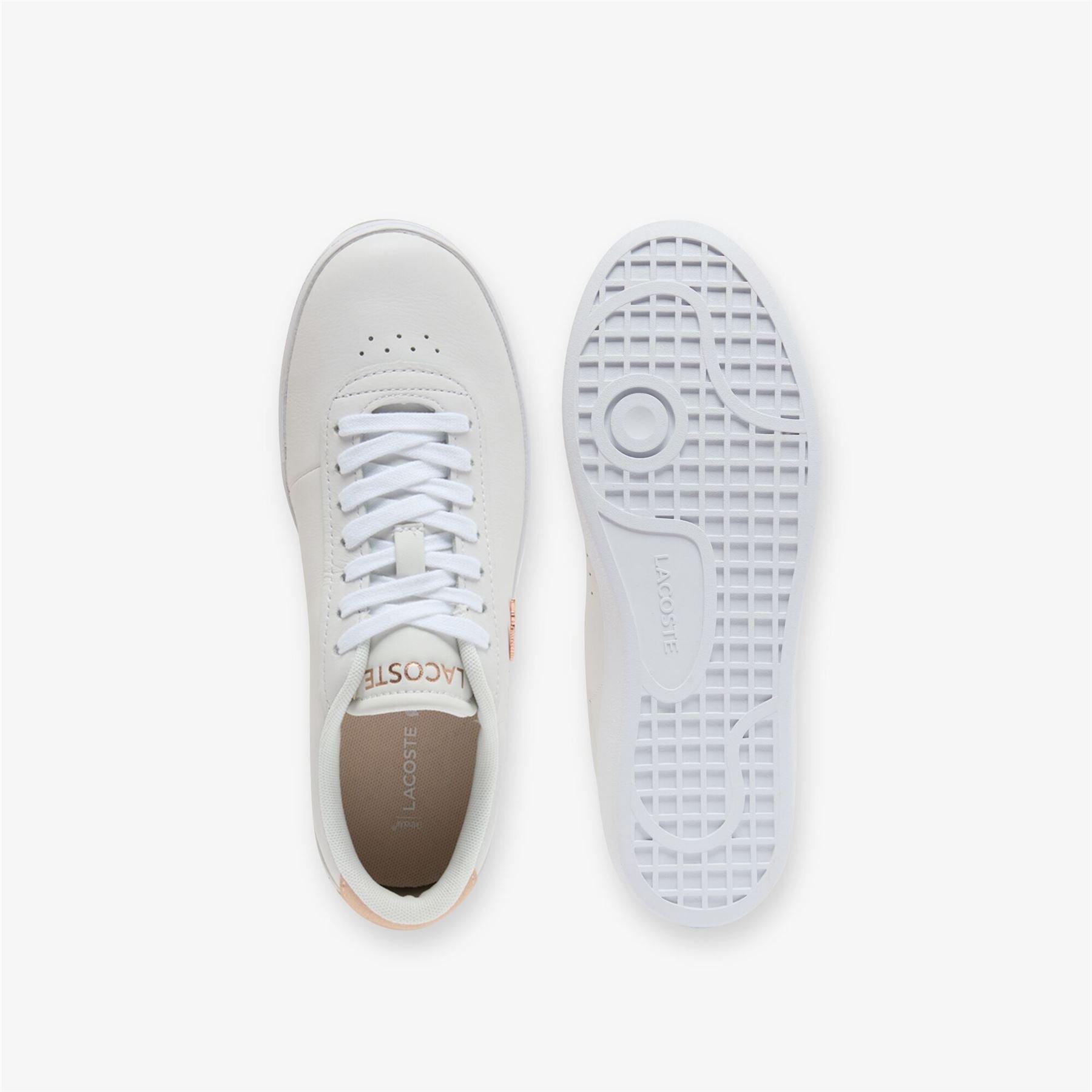 White Pink - Lacoste - Baseshot Evo Trainers - 4