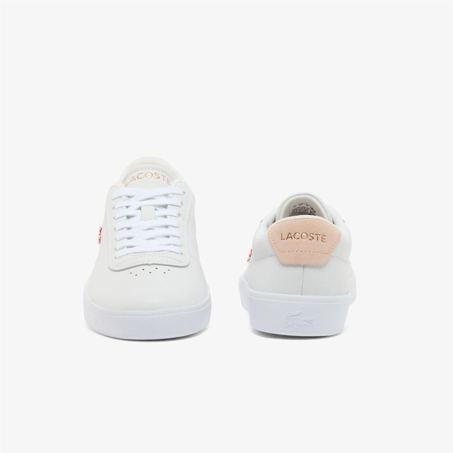 White Pink - Lacoste - Baseshot Evo Trainers - 5