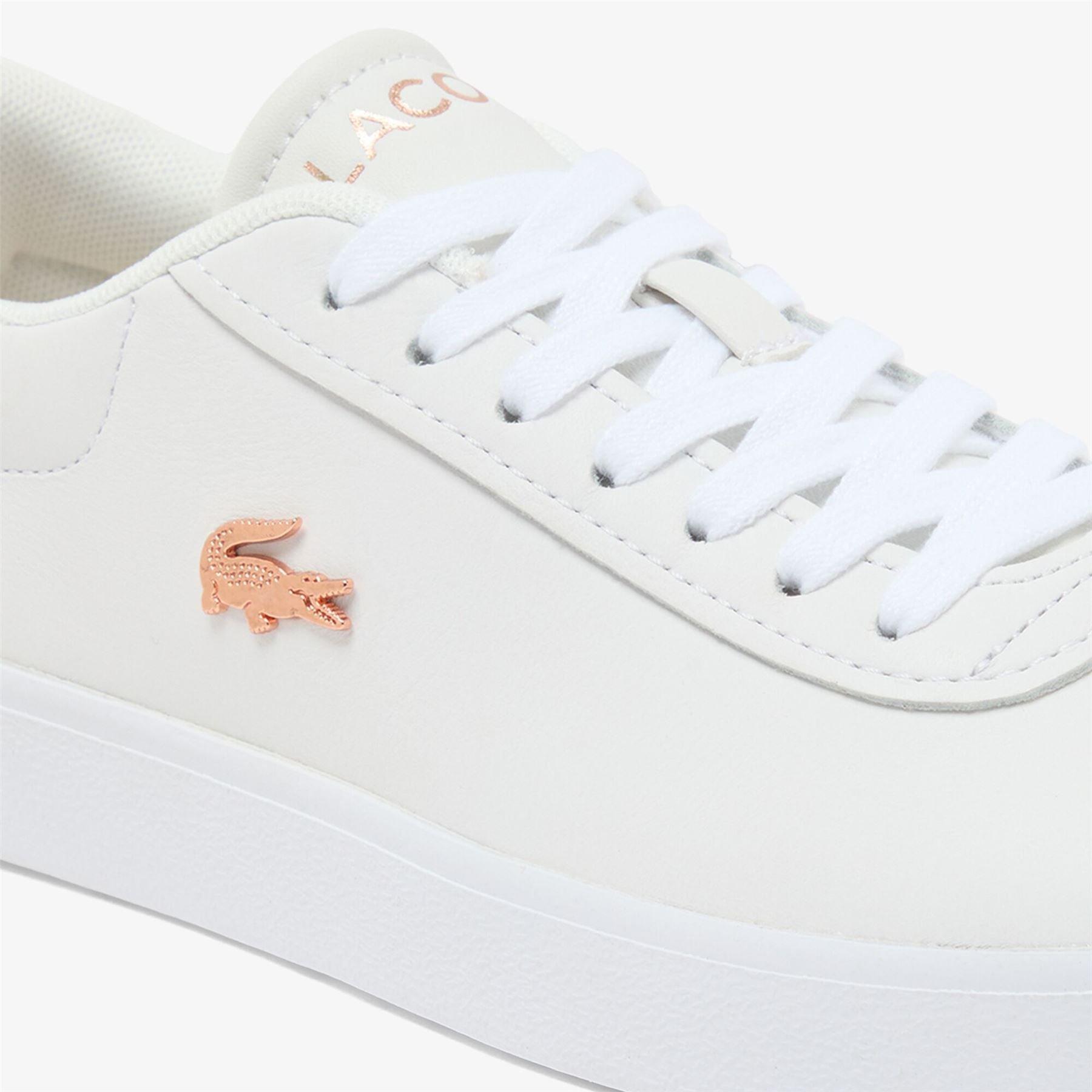 White Pink - Lacoste - Baseshot Evo Trainers - 6