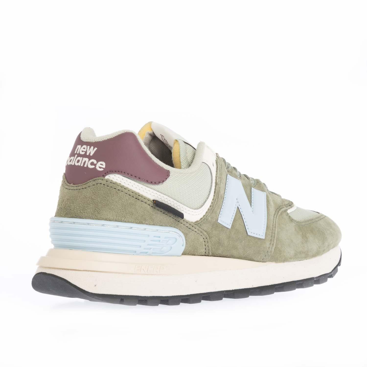 Grey - New Balance - 574 Legacy Trainers - 3