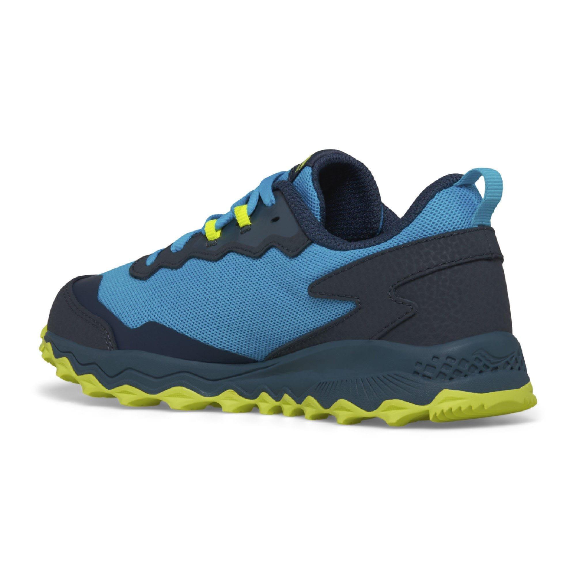 Navy Yellow - Saucony - Peregrine 15 Running Shoe - 2