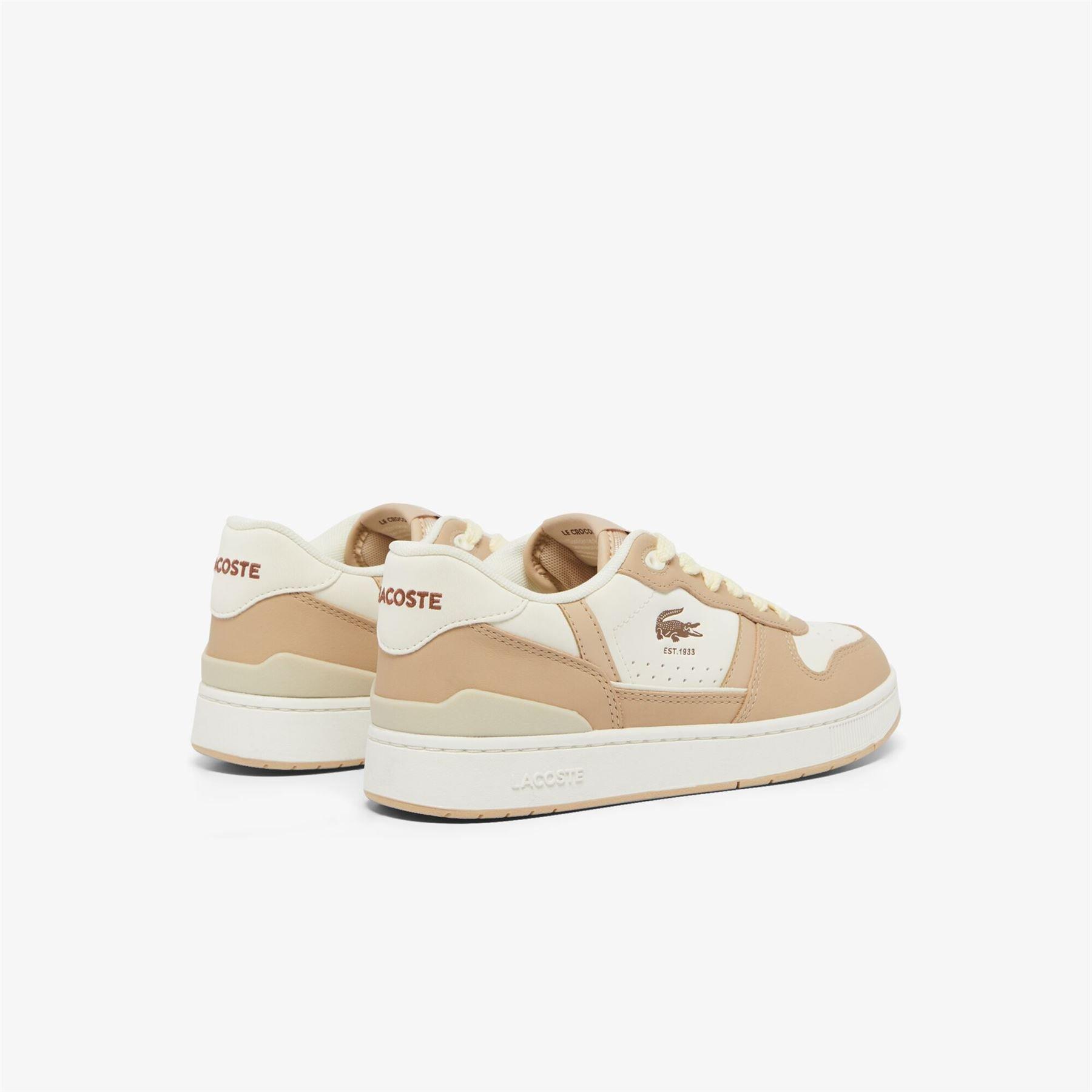 Brown - Lacoste - T-Clip Set Trainers - 3