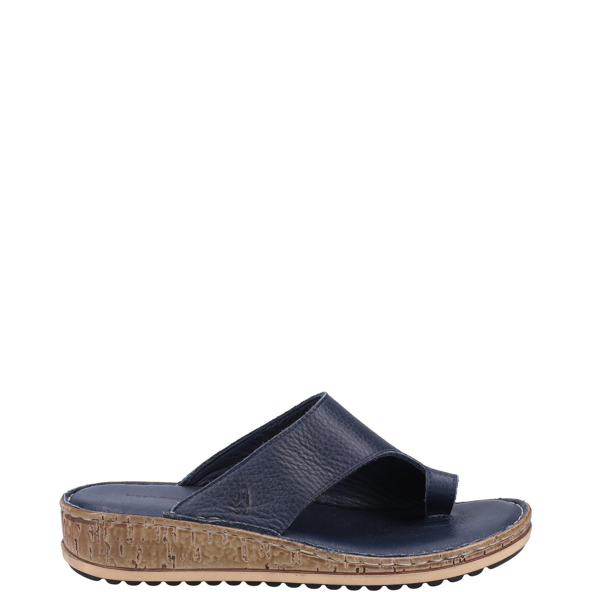 Hush Puppies Women's Elissa Toepost Sandal - Navy - 5 (38)