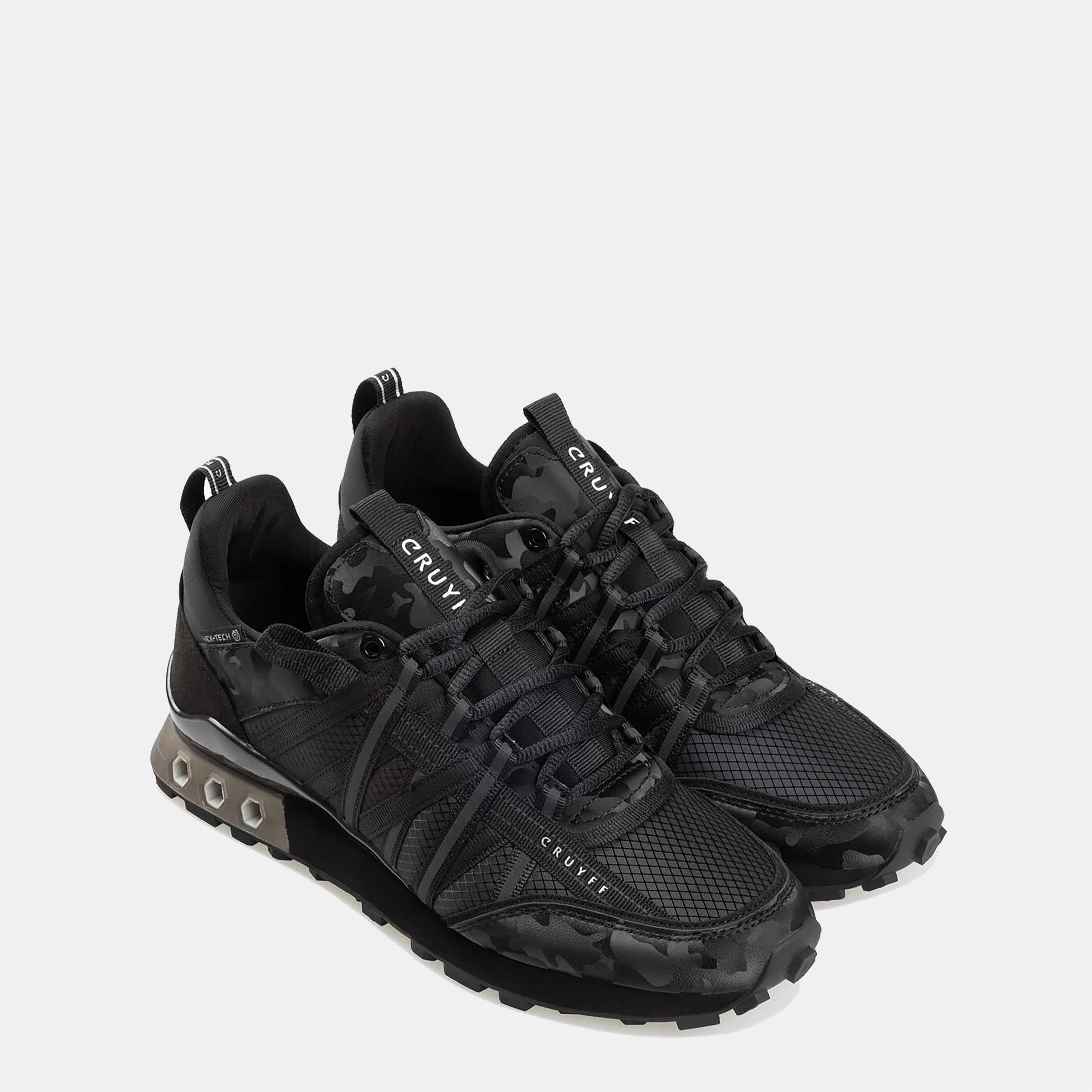 Black - Cruyff - Fearia Hex-Tech Trainers - 2
