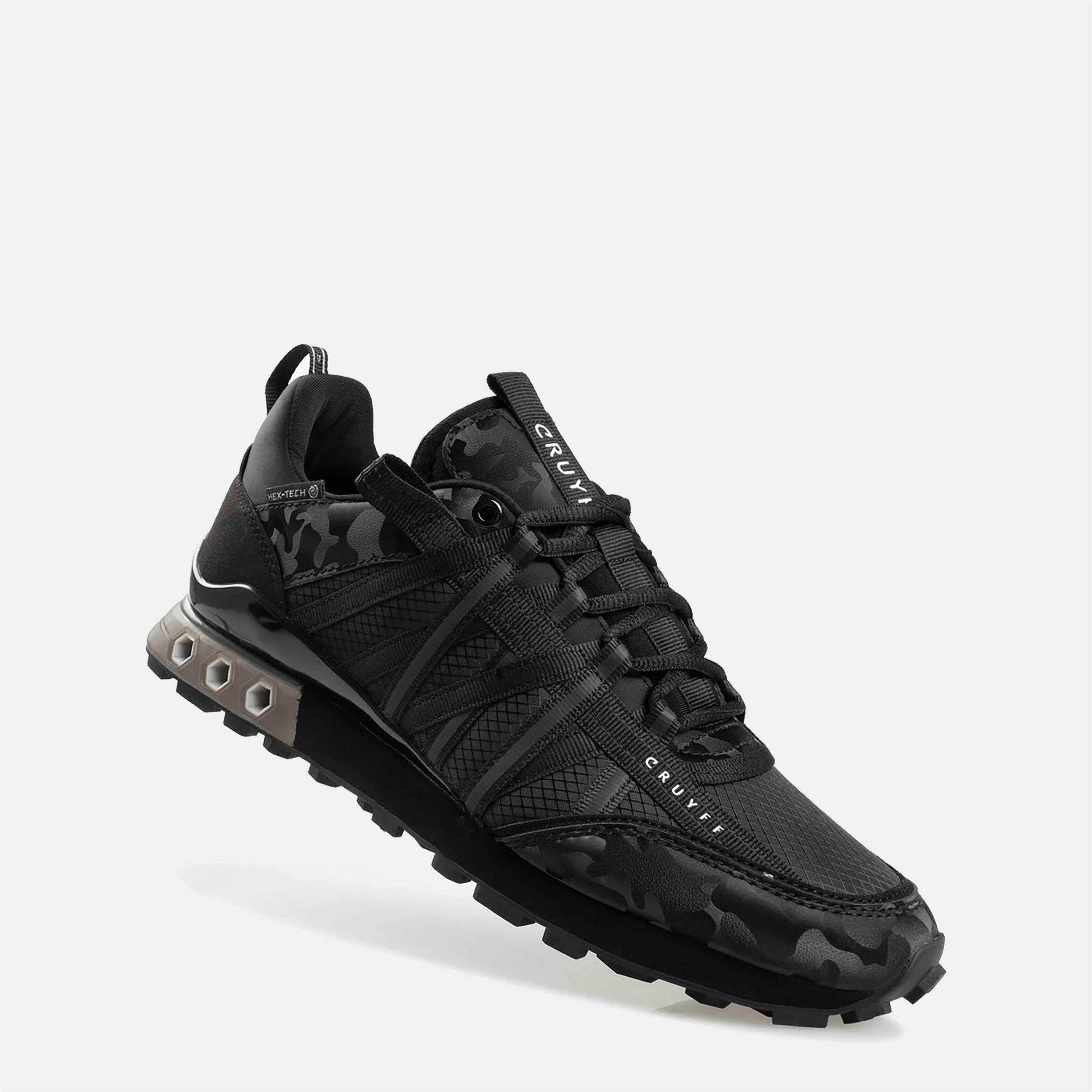 Black - Cruyff - Fearia Hex-Tech Trainers - 3