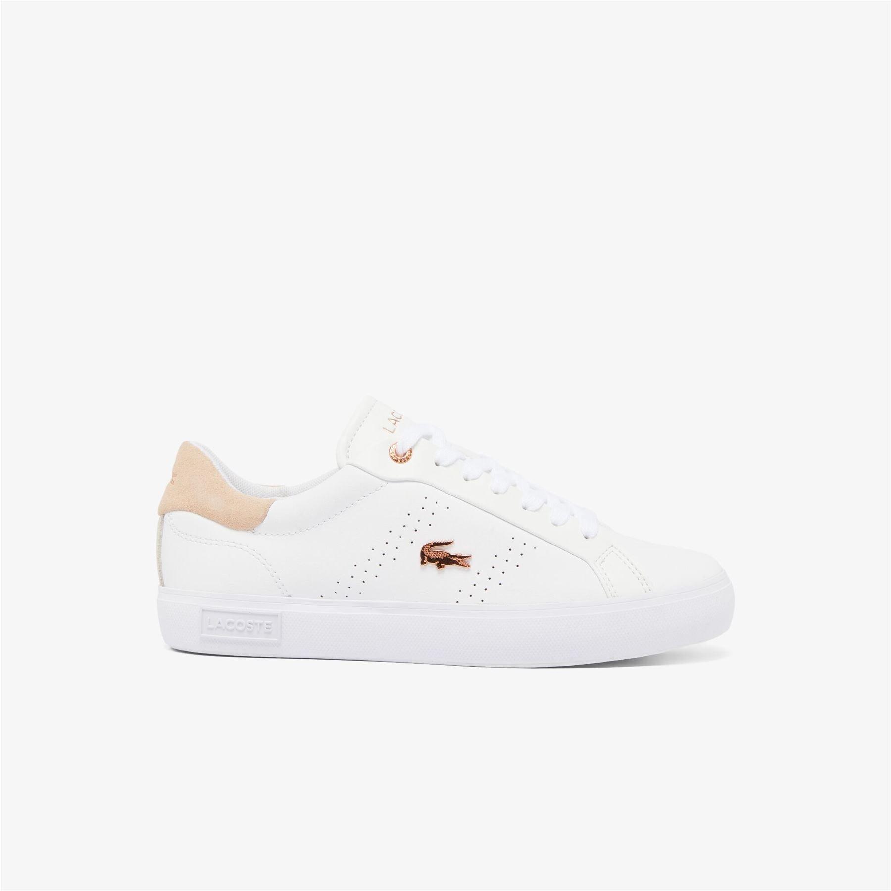 White Pink - Lacoste - Powercourt 2.0 Trainers - 1
