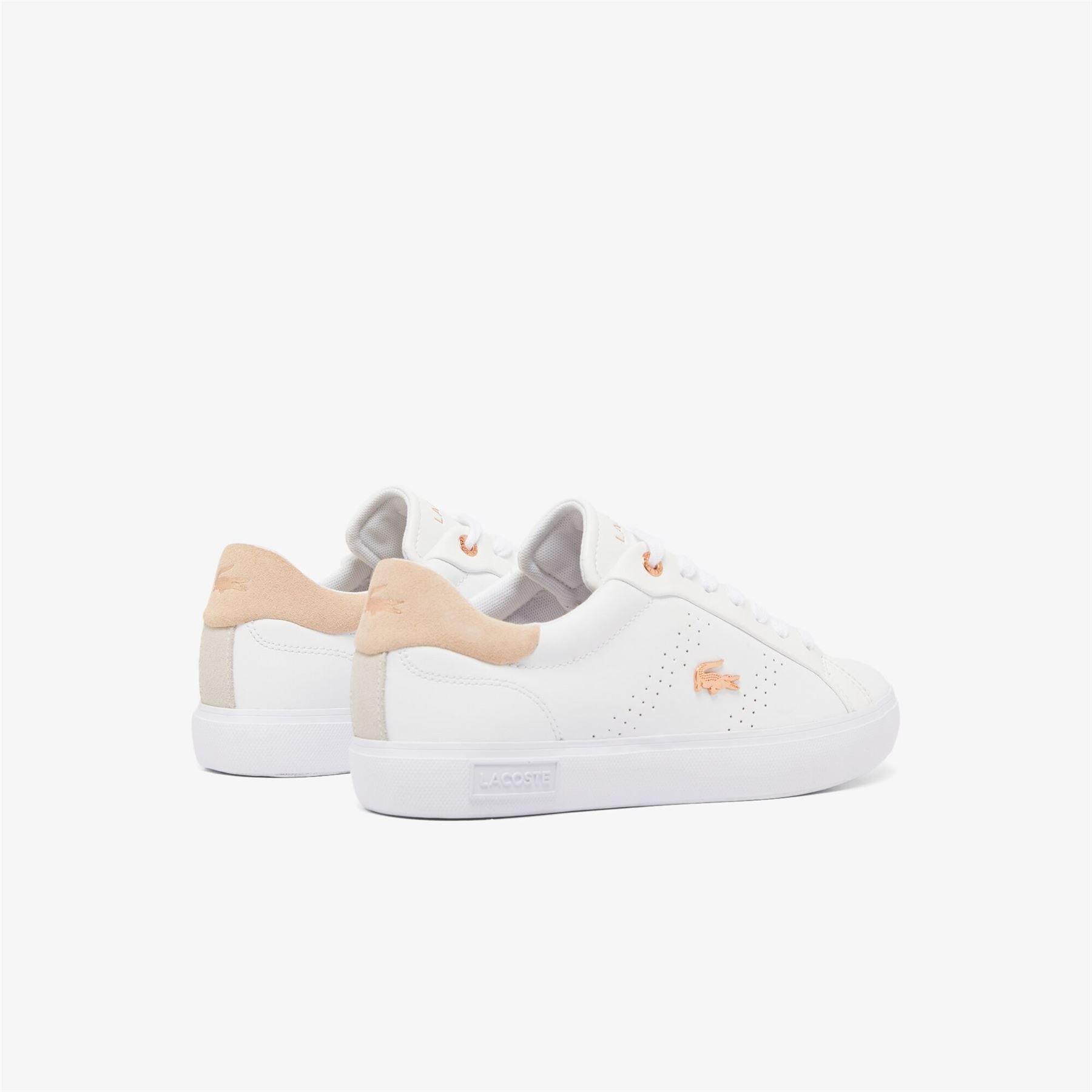 White Pink - Lacoste - Powercourt 2.0 Trainers - 3