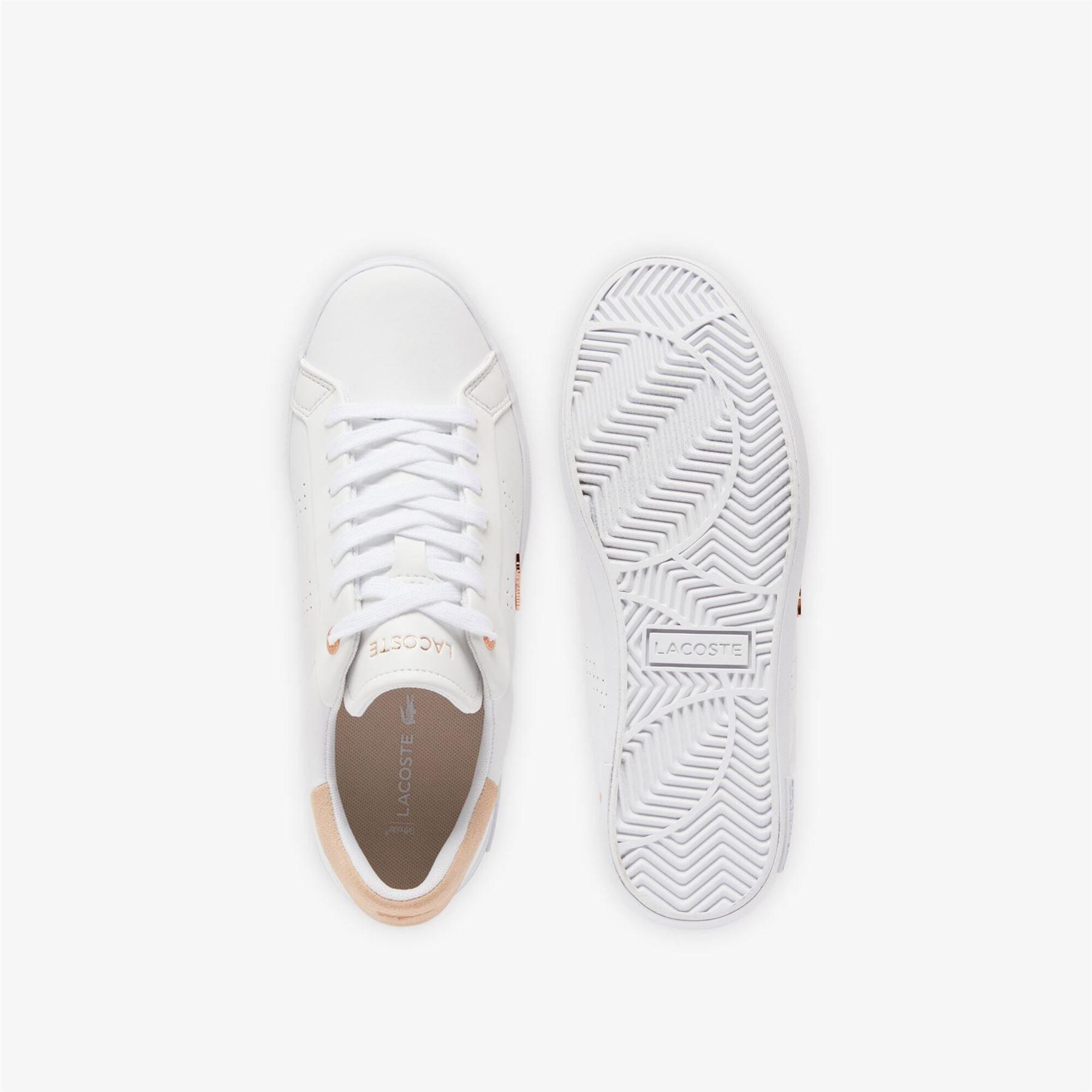 White Pink - Lacoste - Powercourt 2.0 Trainers - 4