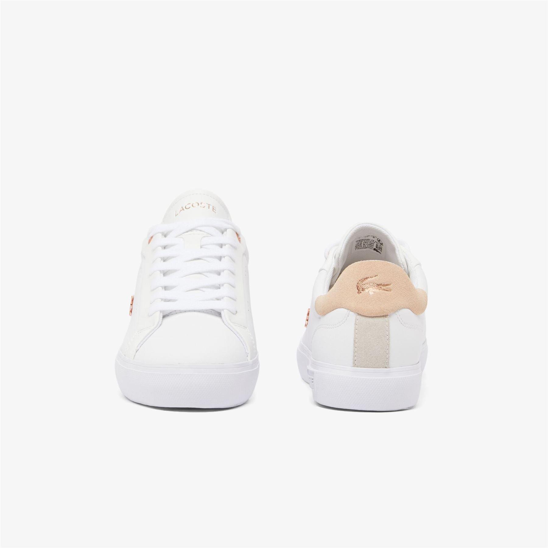 White Pink - Lacoste - Powercourt 2.0 Trainers - 5