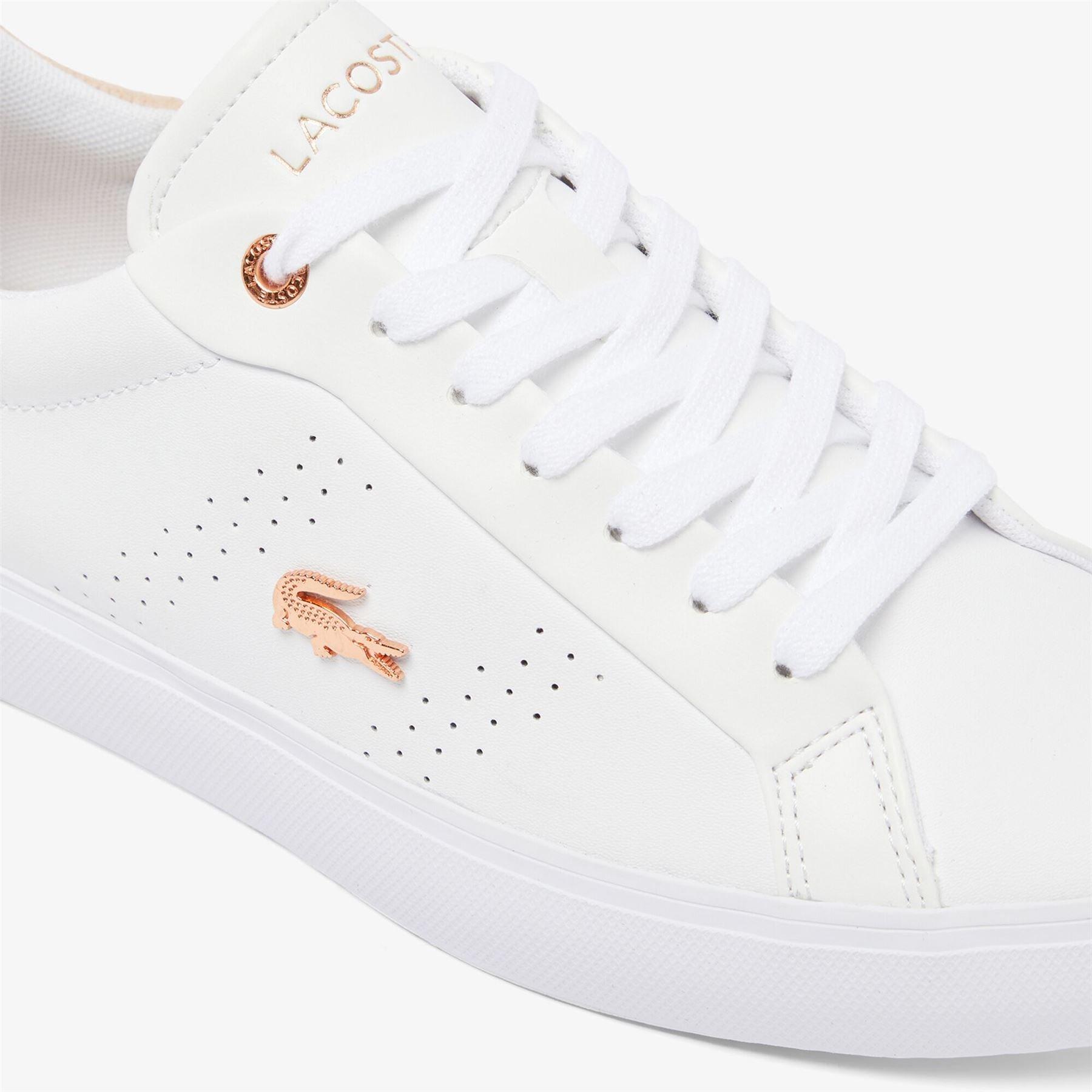 White Pink - Lacoste - Powercourt 2.0 Trainers - 6