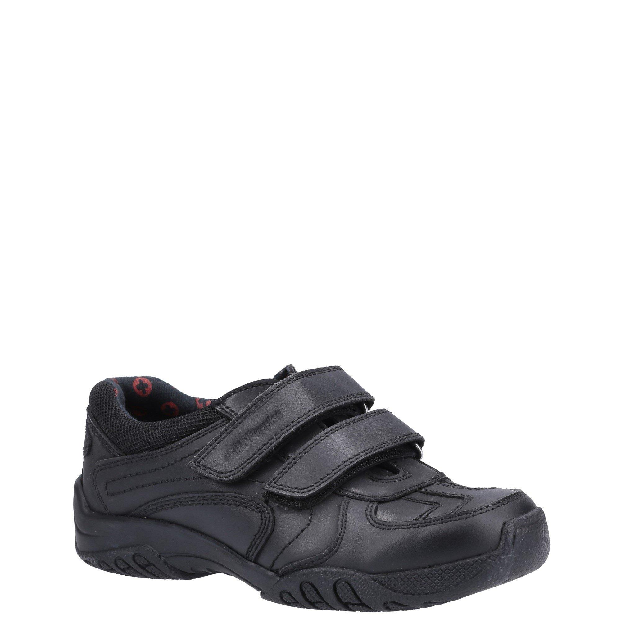 Black - Hush Puppies - Jezza 2 Senior School Shoe - 2