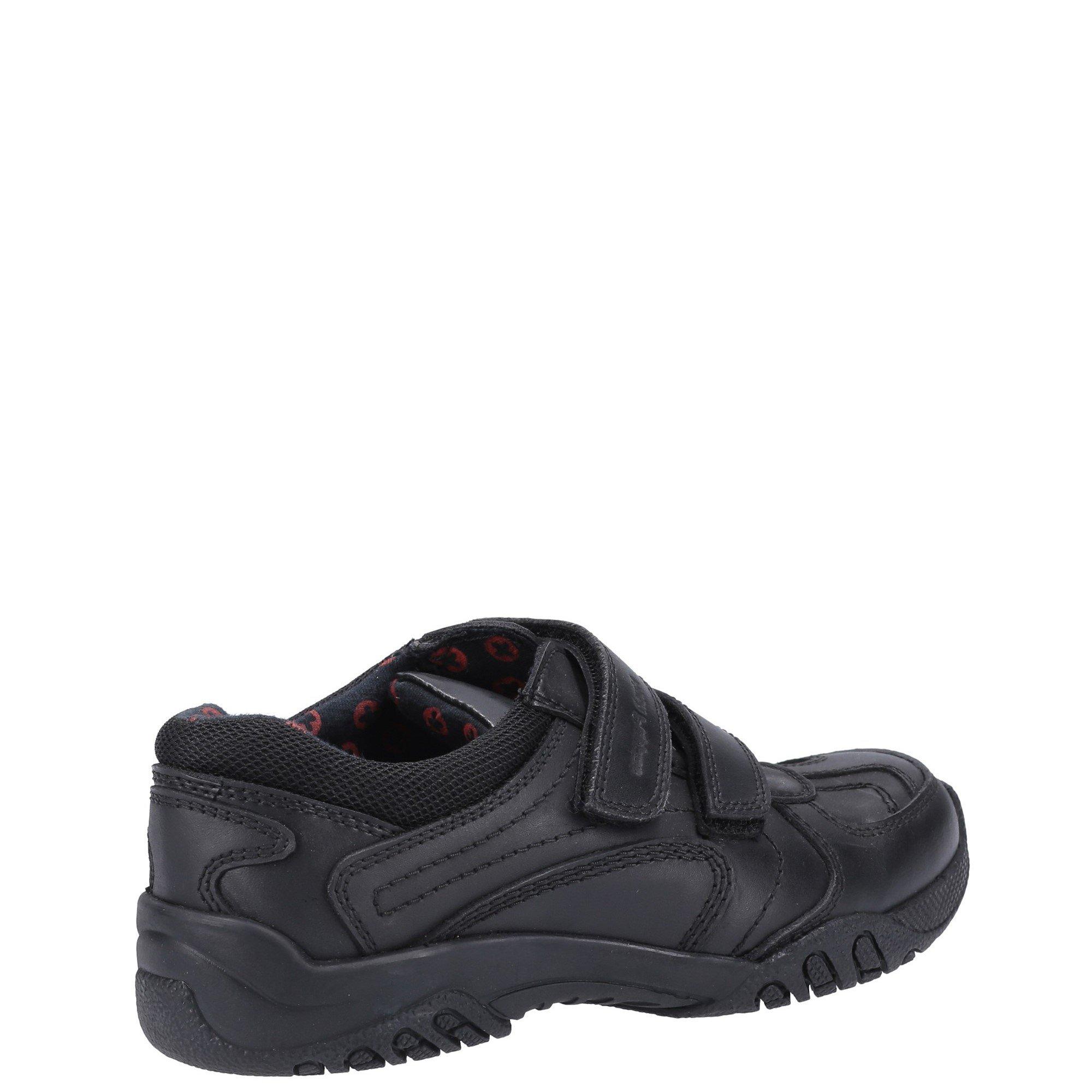 Black - Hush Puppies - Jezza 2 Senior School Shoe - 3
