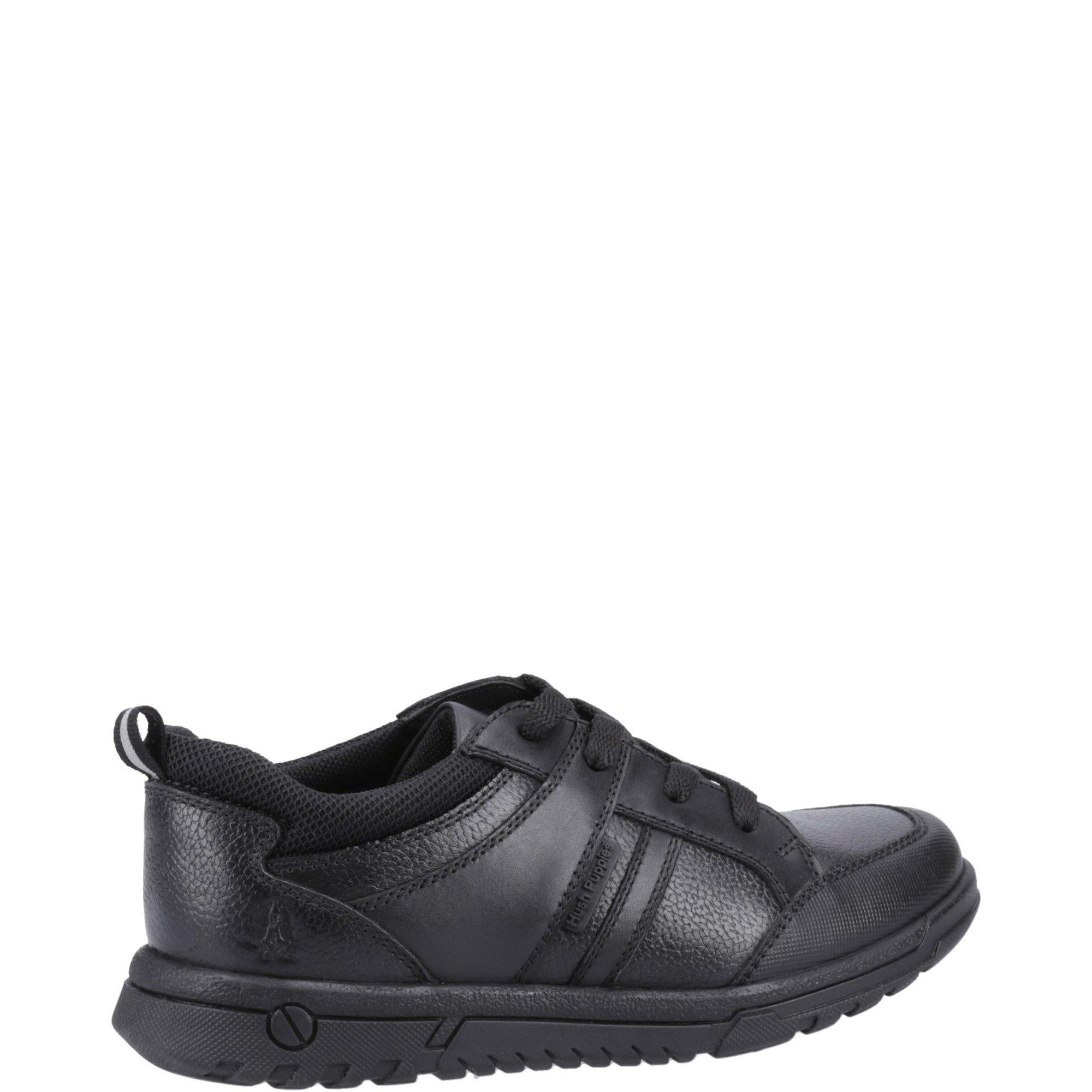 Black - Hush Puppies - Steven Senior Shoe - 3