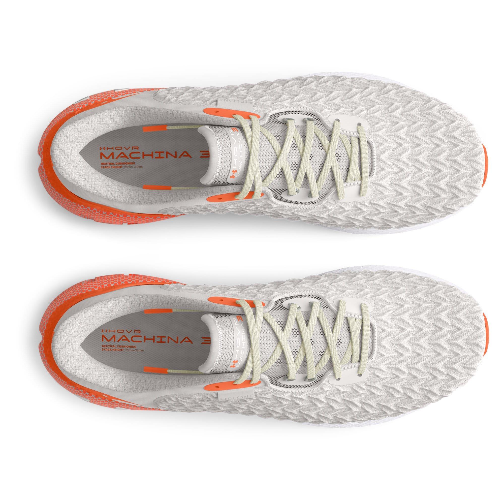 White - Under Armour - Hovr Machina 3 Clone Trainers - 4