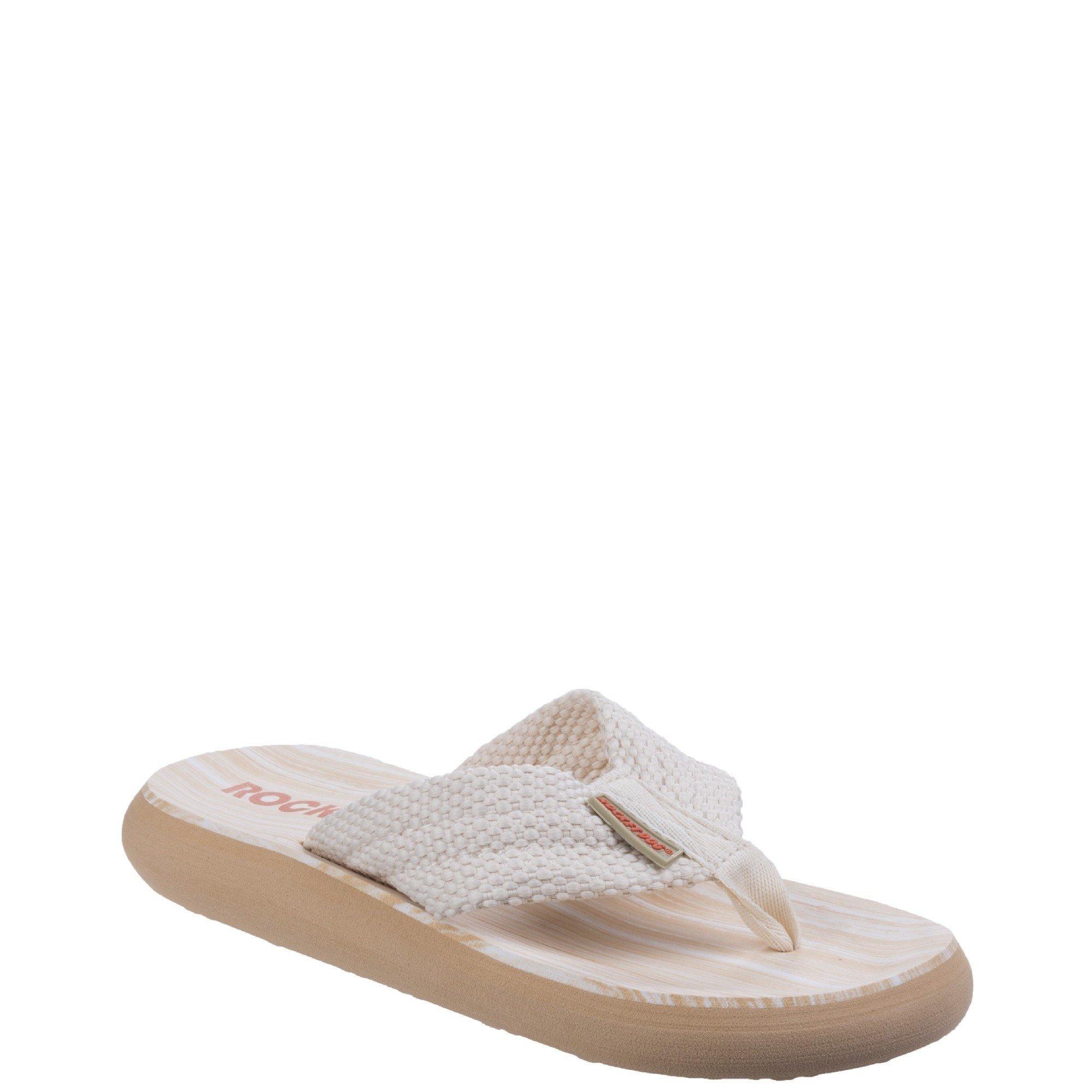 Cream - Rocket Dog - Sunset Webbing Flip Flop - 2