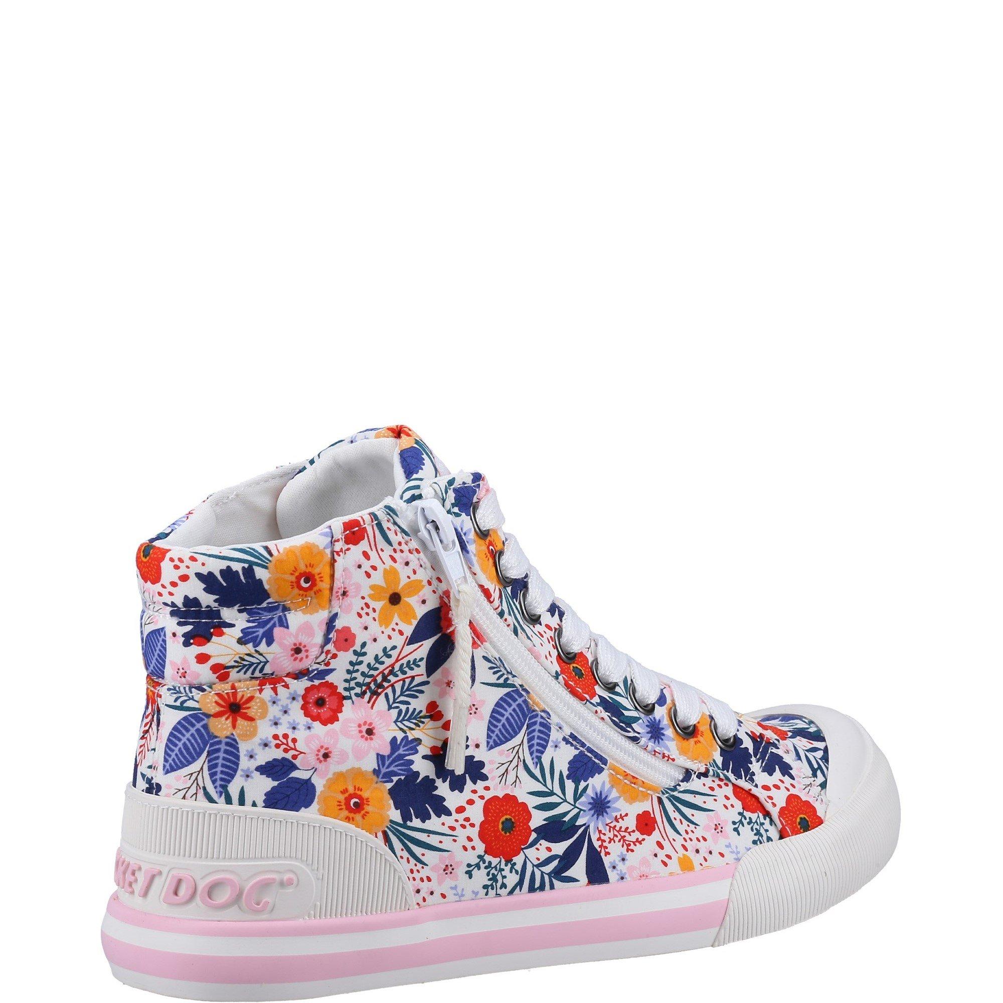 White - Rocket Dog - Jazzin Malden Floral Shoes - 3