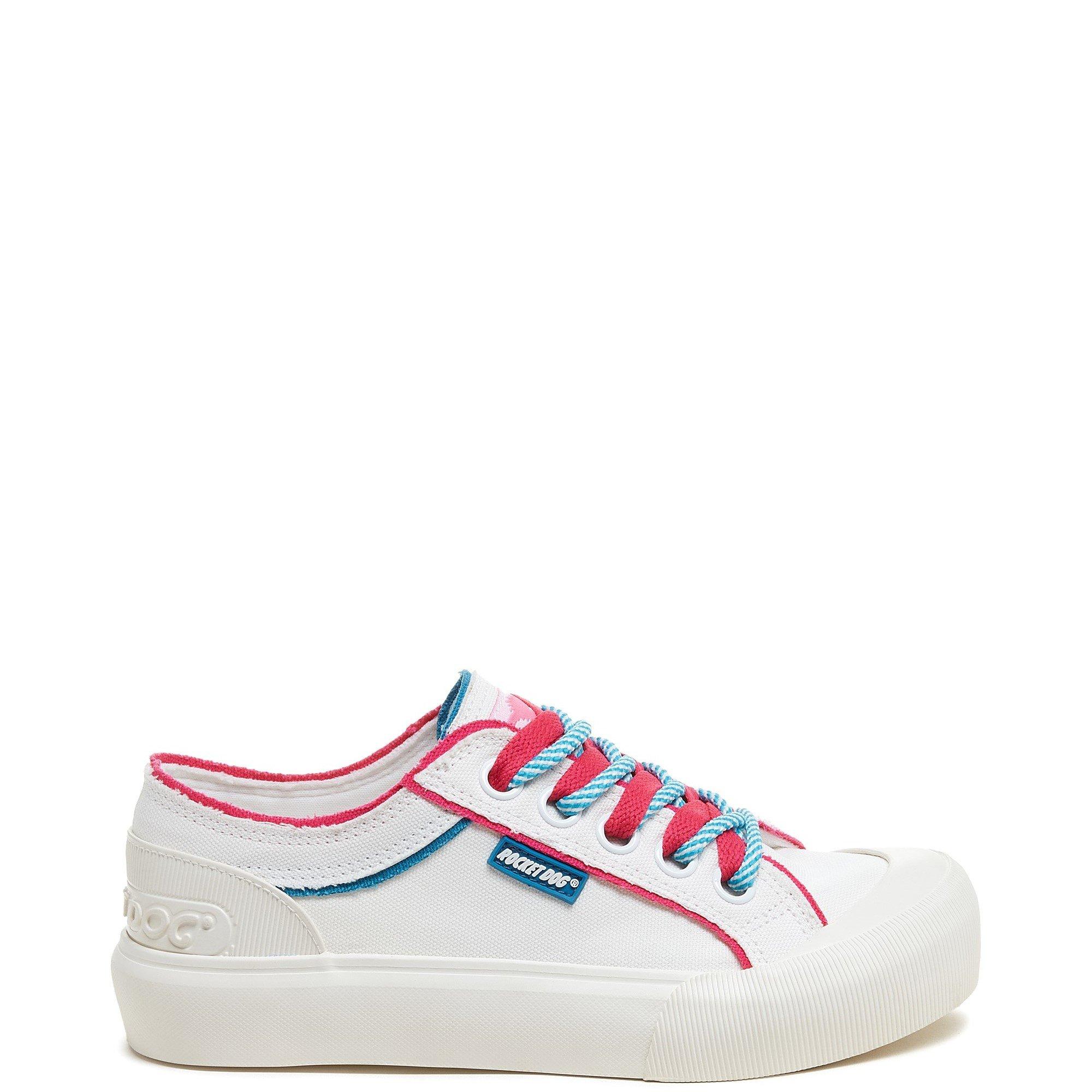 White - Rocket Dog - Jazzin Plus Eighties 12A Shoe - 1