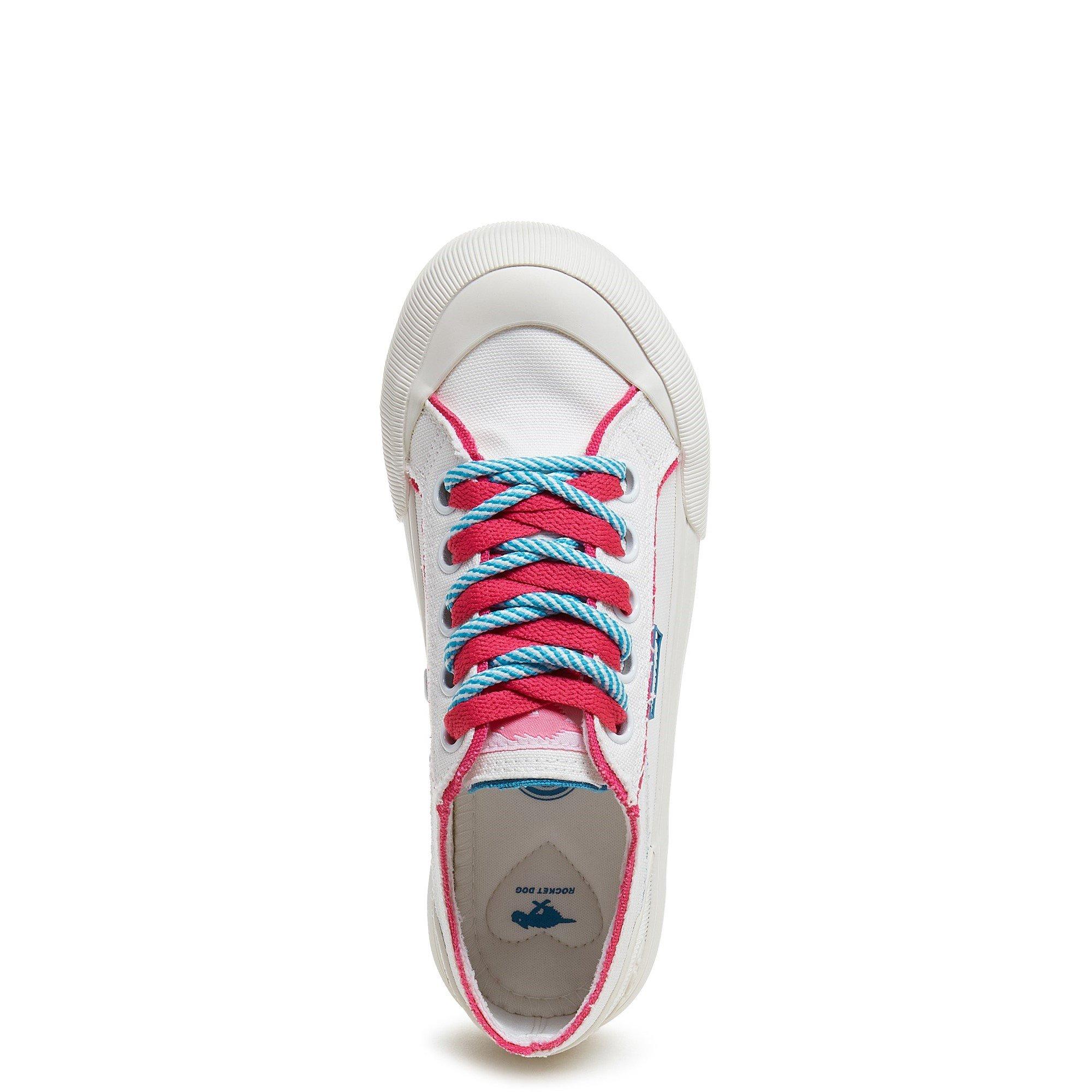 White - Rocket Dog - Jazzin Plus Eighties 12A Shoe - 4