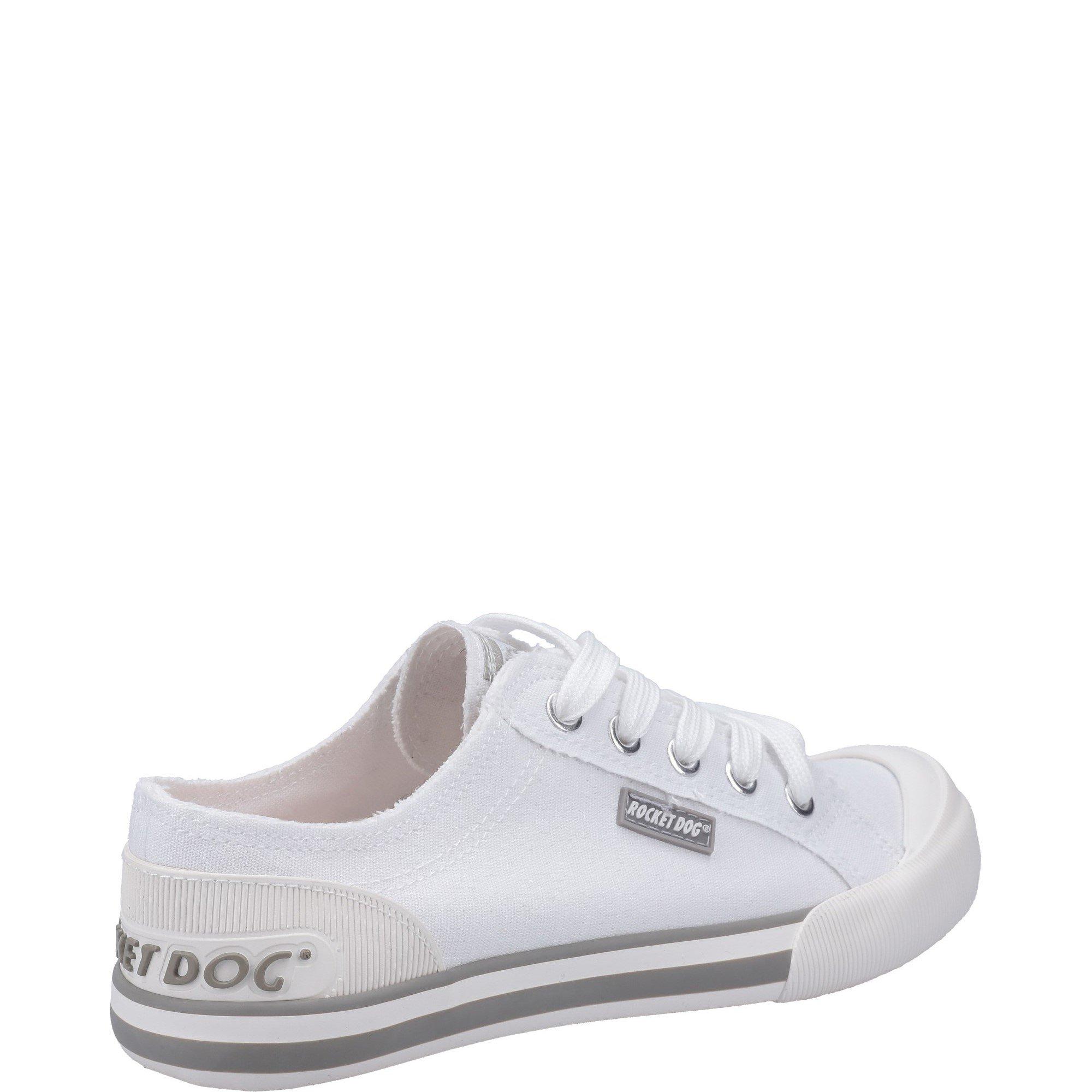 White - Rocket Dog - Jazzin Plimsoll - 3