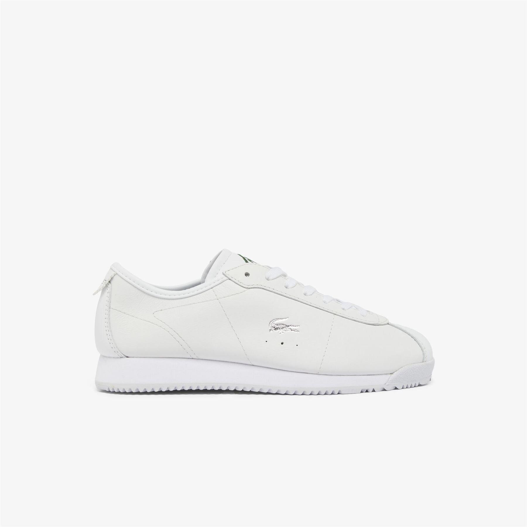White - Lacoste - Club-Low Trainers - 1
