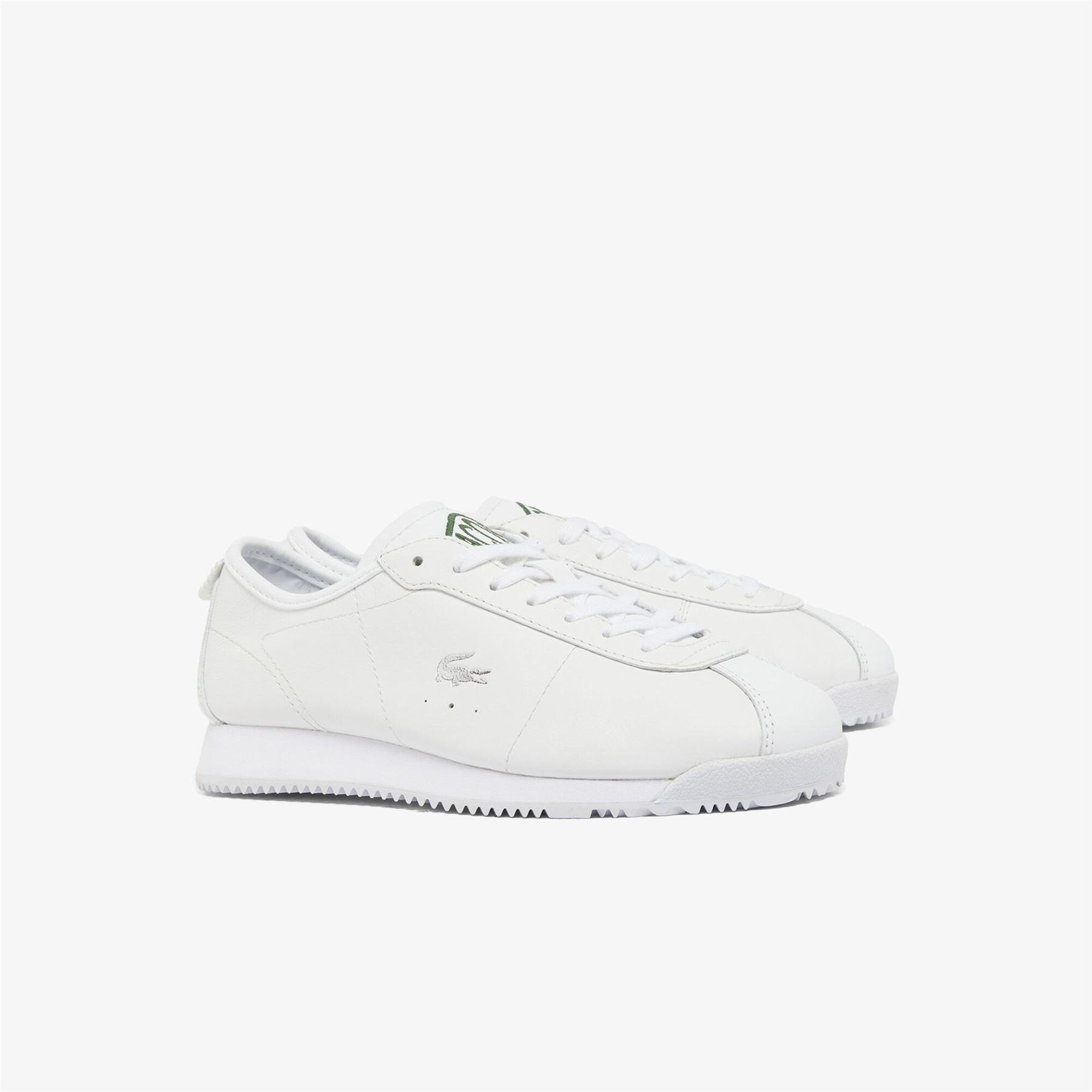 White - Lacoste - Club-Low Trainers - 2