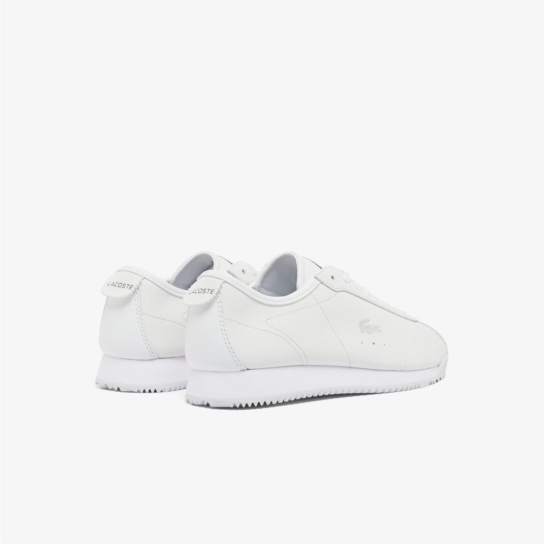 White - Lacoste - Club-Low Trainers - 3