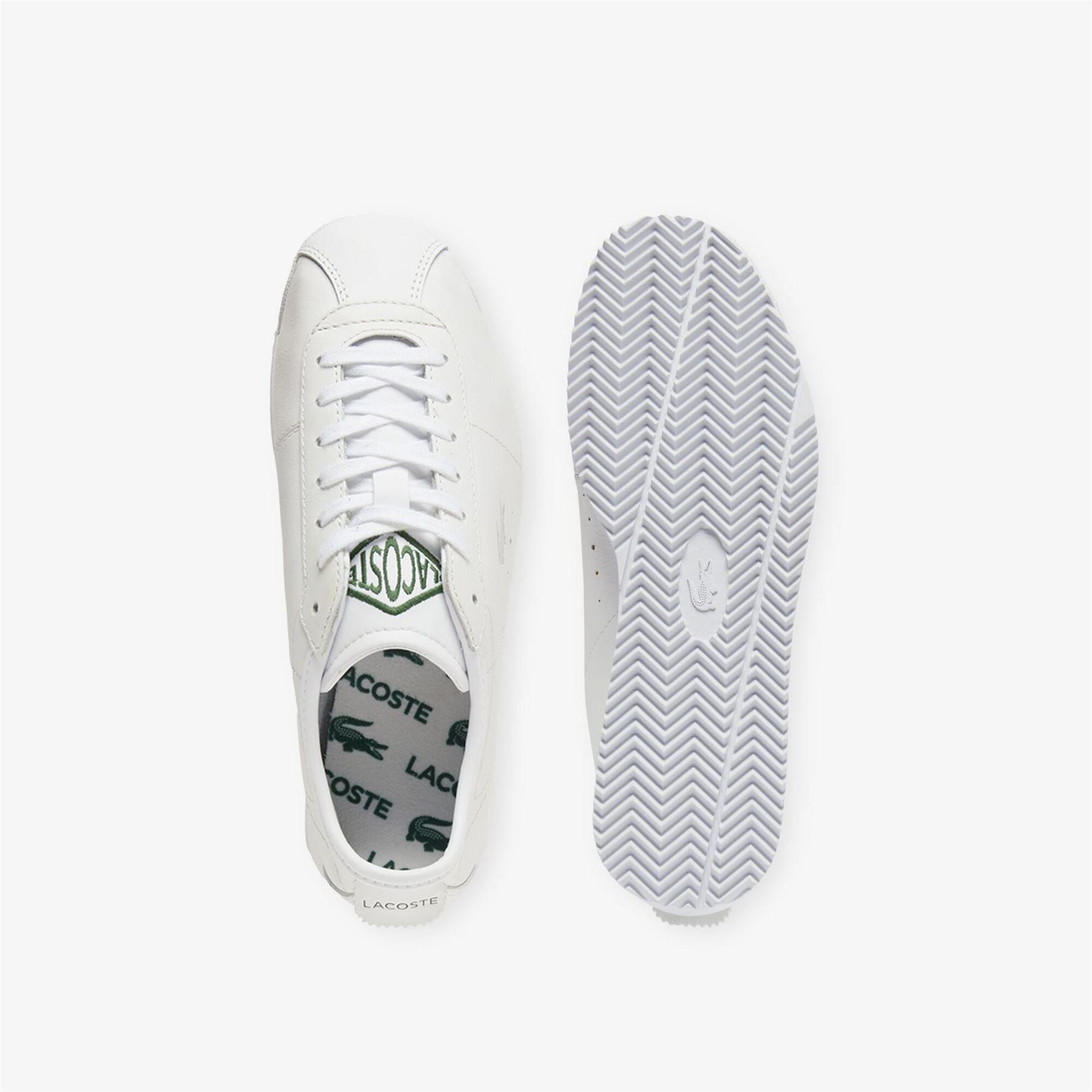 White - Lacoste - Club-Low Trainers - 4