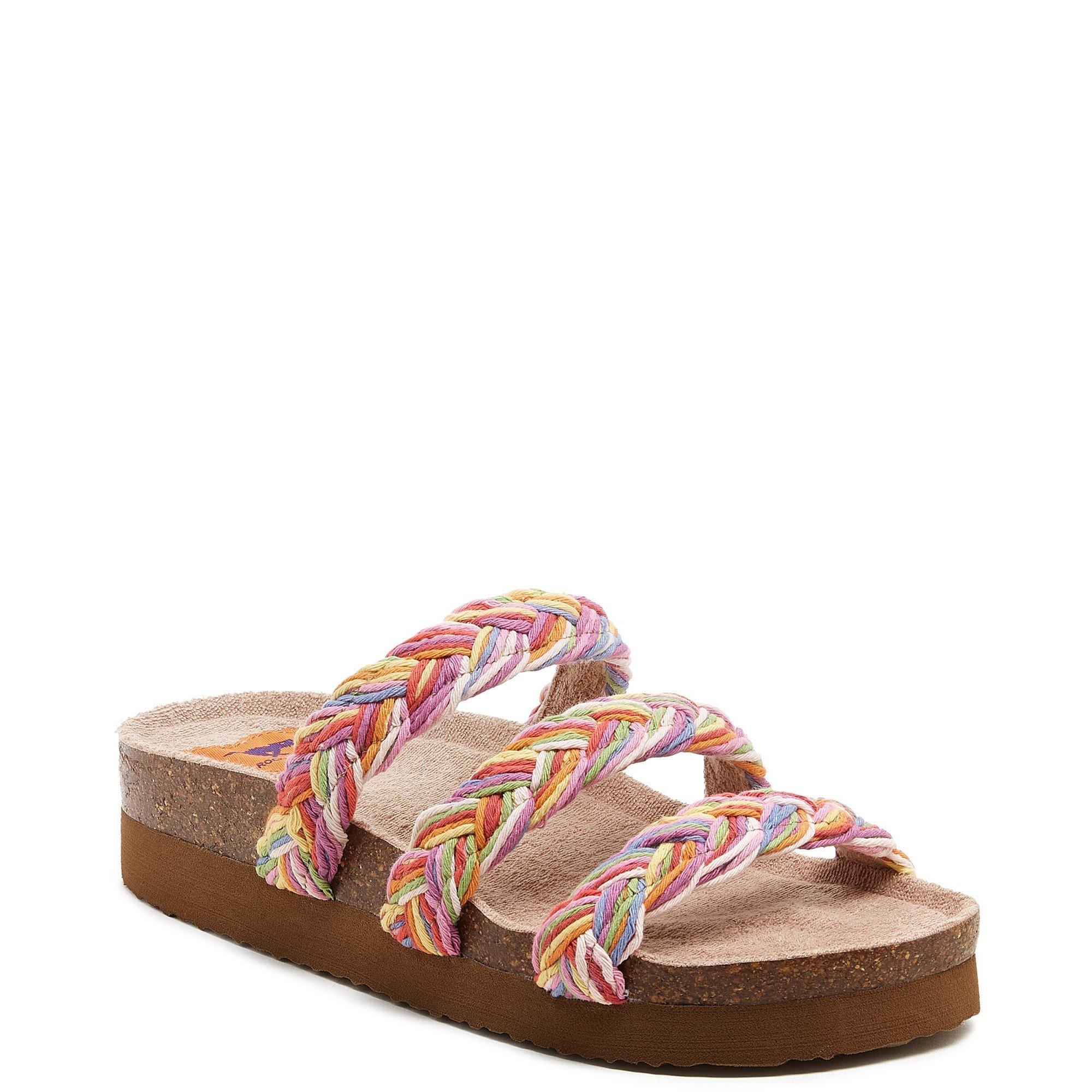 Multicoloured - Rocket Dog - Ashley String Braid Sandal - 2