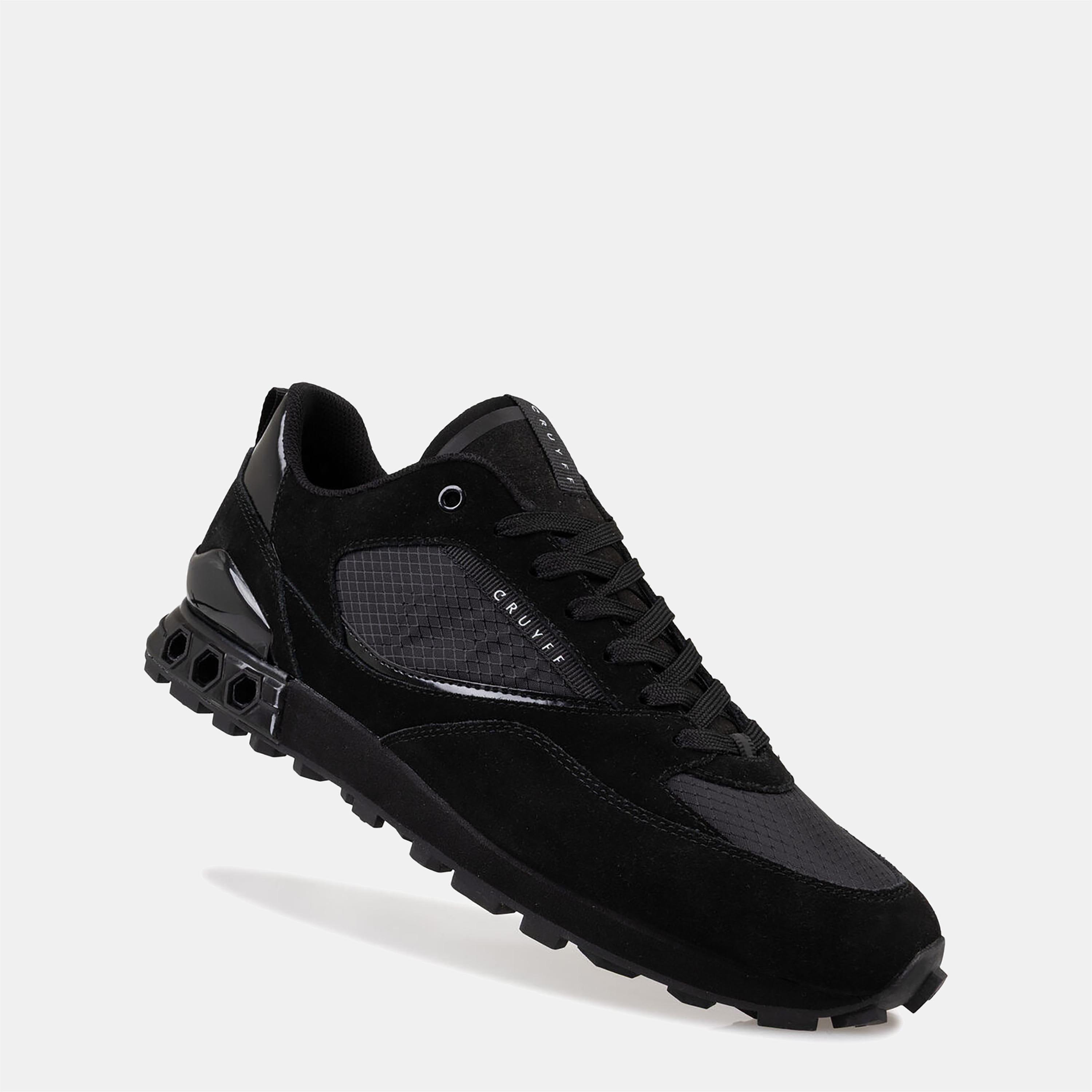 Black - Cruyff - Snyper Hex-Tech Trainers - 2