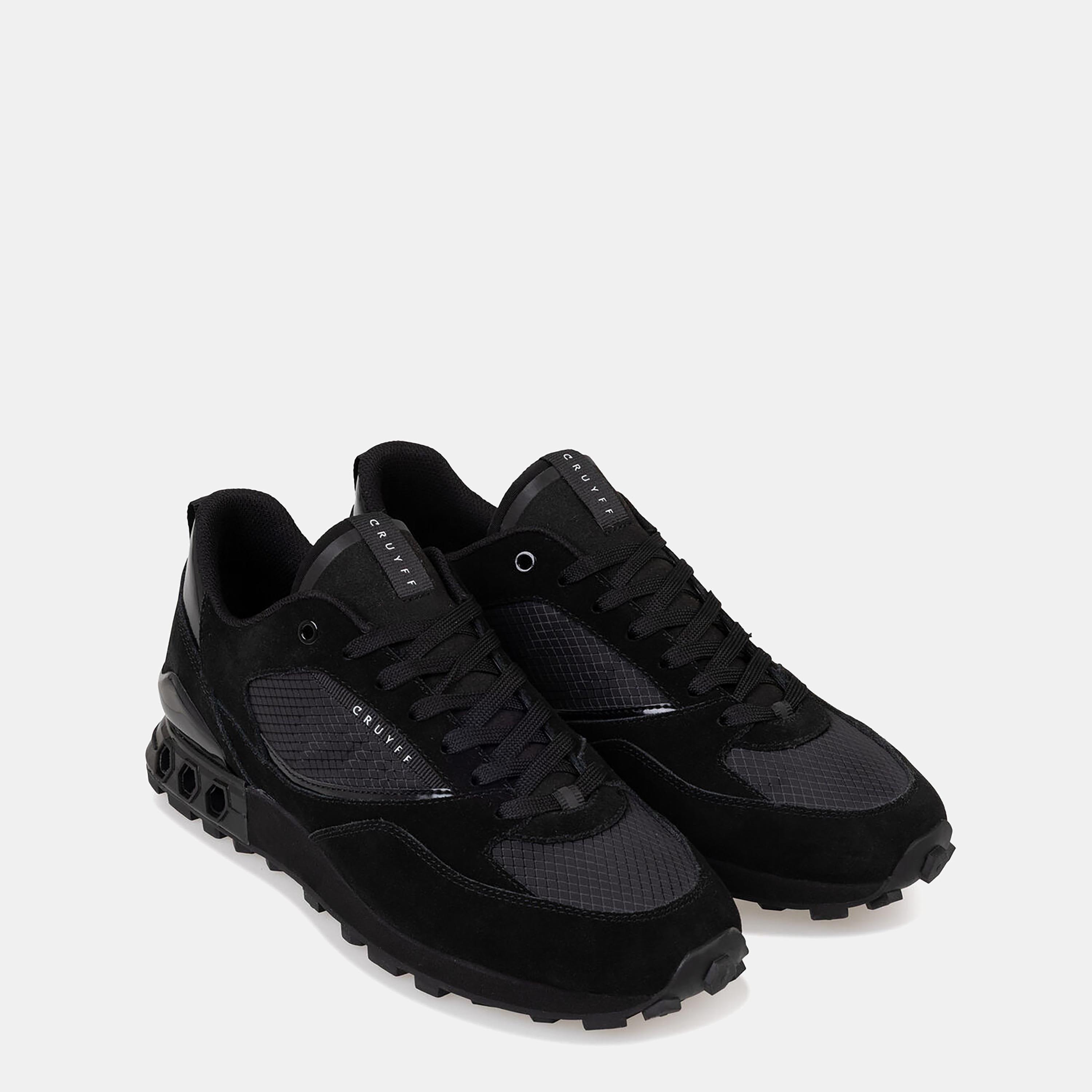 Black - Cruyff - Snyper Hex-Tech Trainers - 3