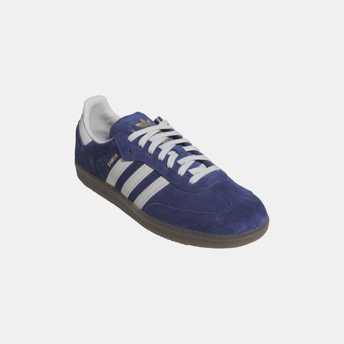 Dark Blue - adidas Originals - Samba ADV Shoes - 6