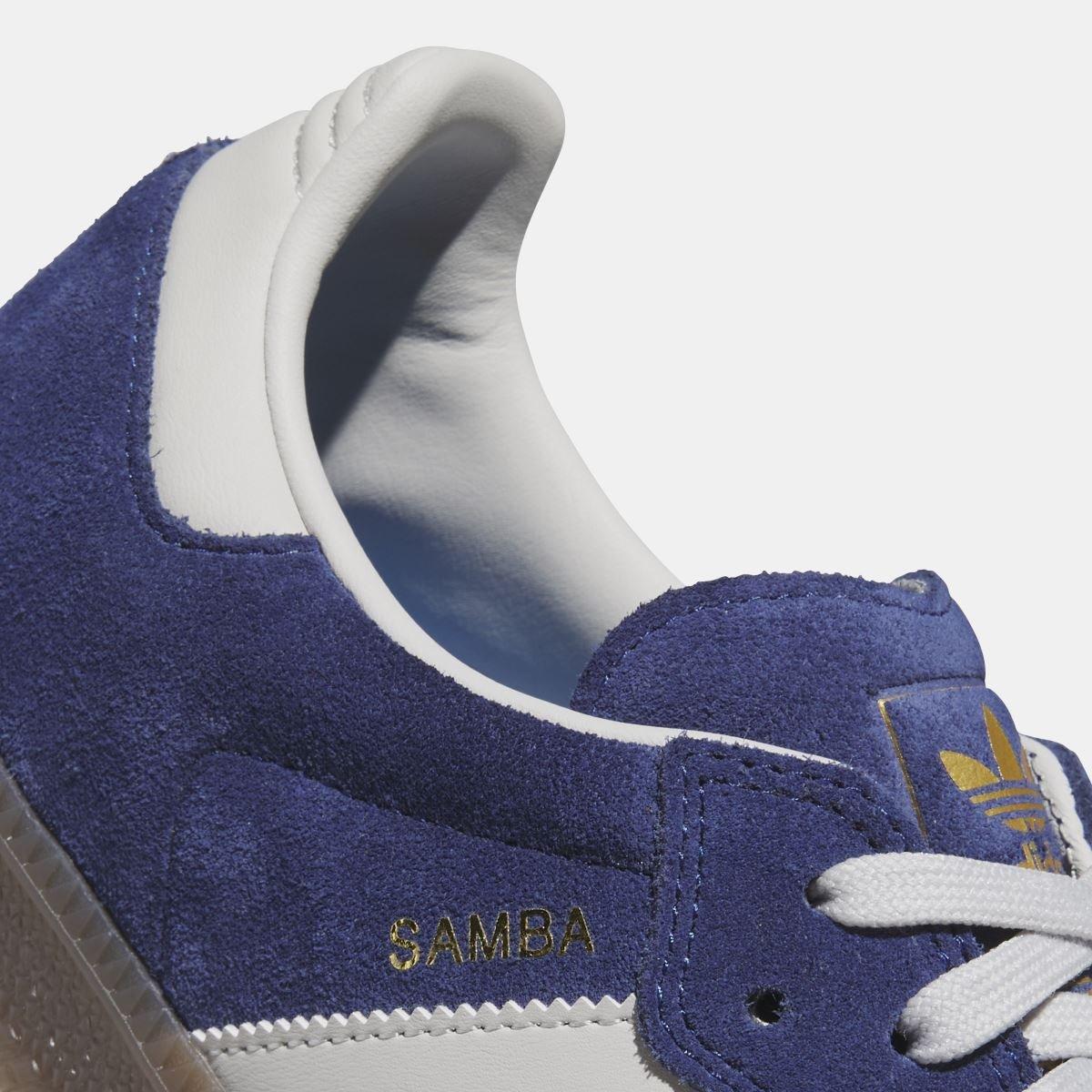 Dark Blue - adidas Originals - Samba ADV Shoes - 8