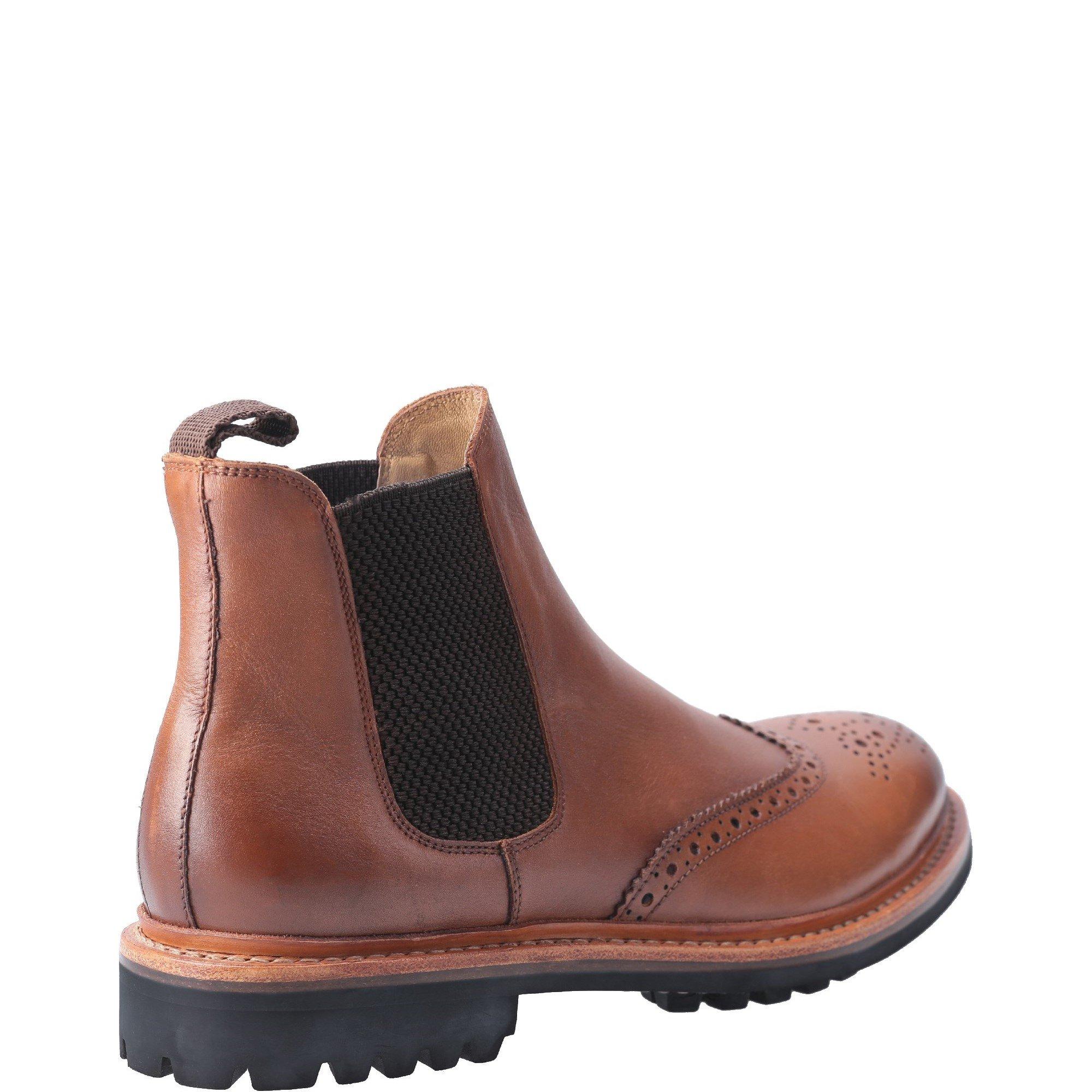 Brown - Cotswold - Siddington Commando Goodyear Welt Boot - 3