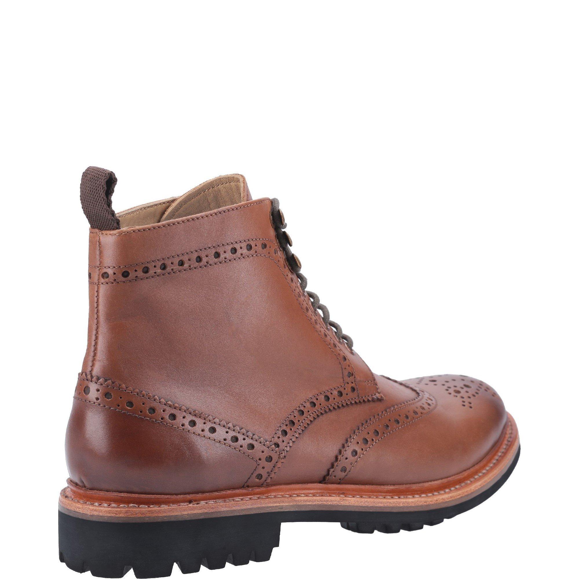 Brown - Cotswold - Rissington Commando Goodyear Welt Boot - 3