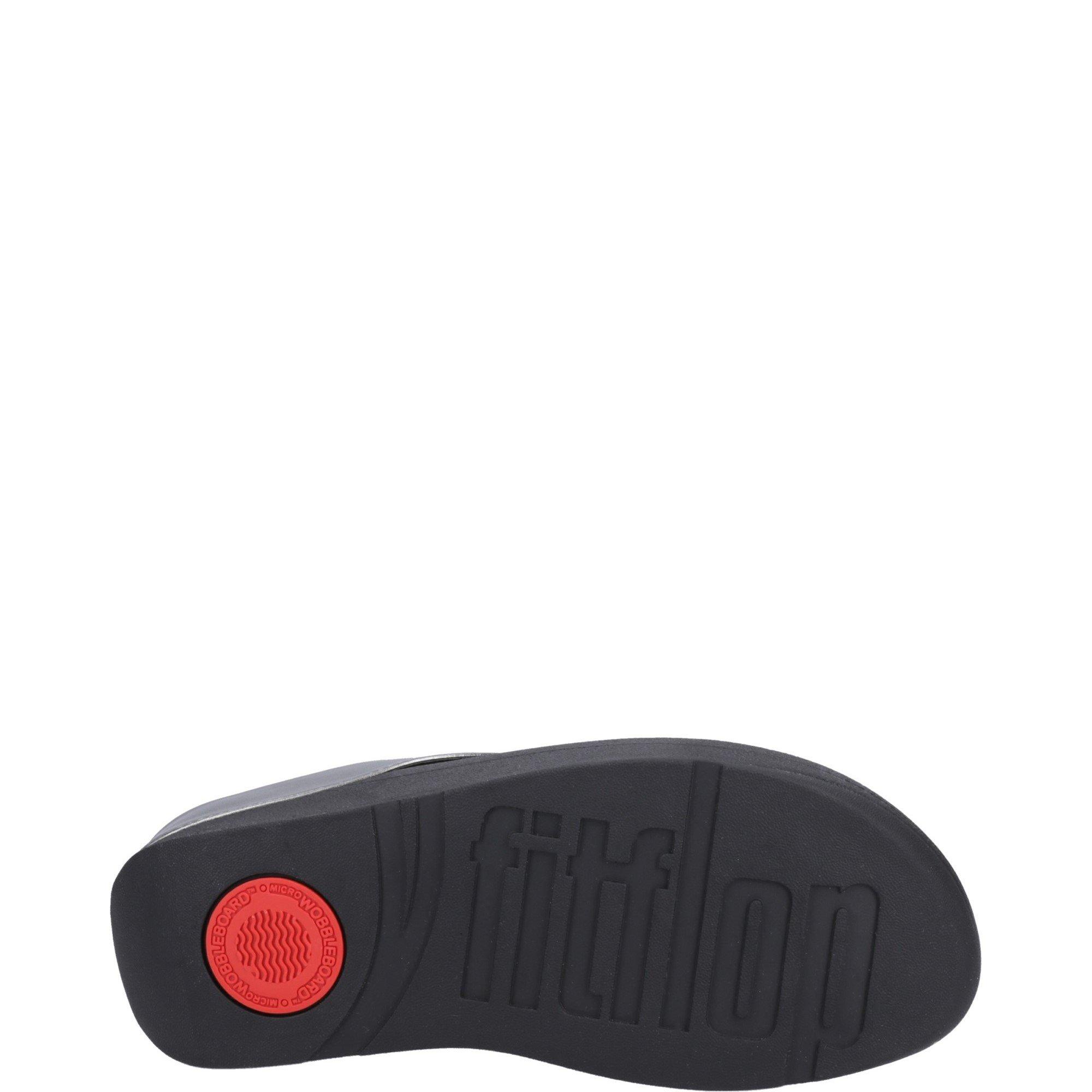 Black - Fitflop - Halo Toe Post Sandals - 5