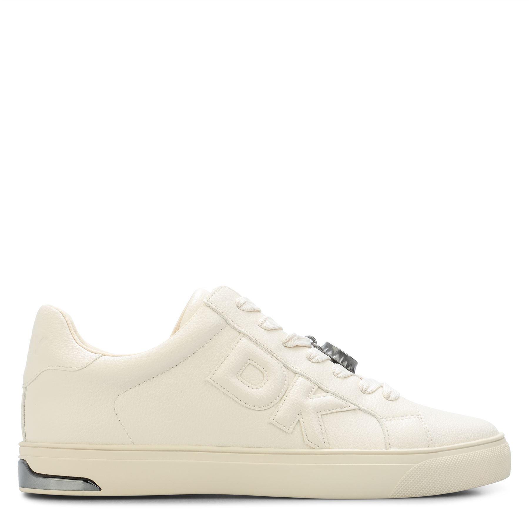 Beige - DKNY - Aisling Lace Up Trainers - 1
