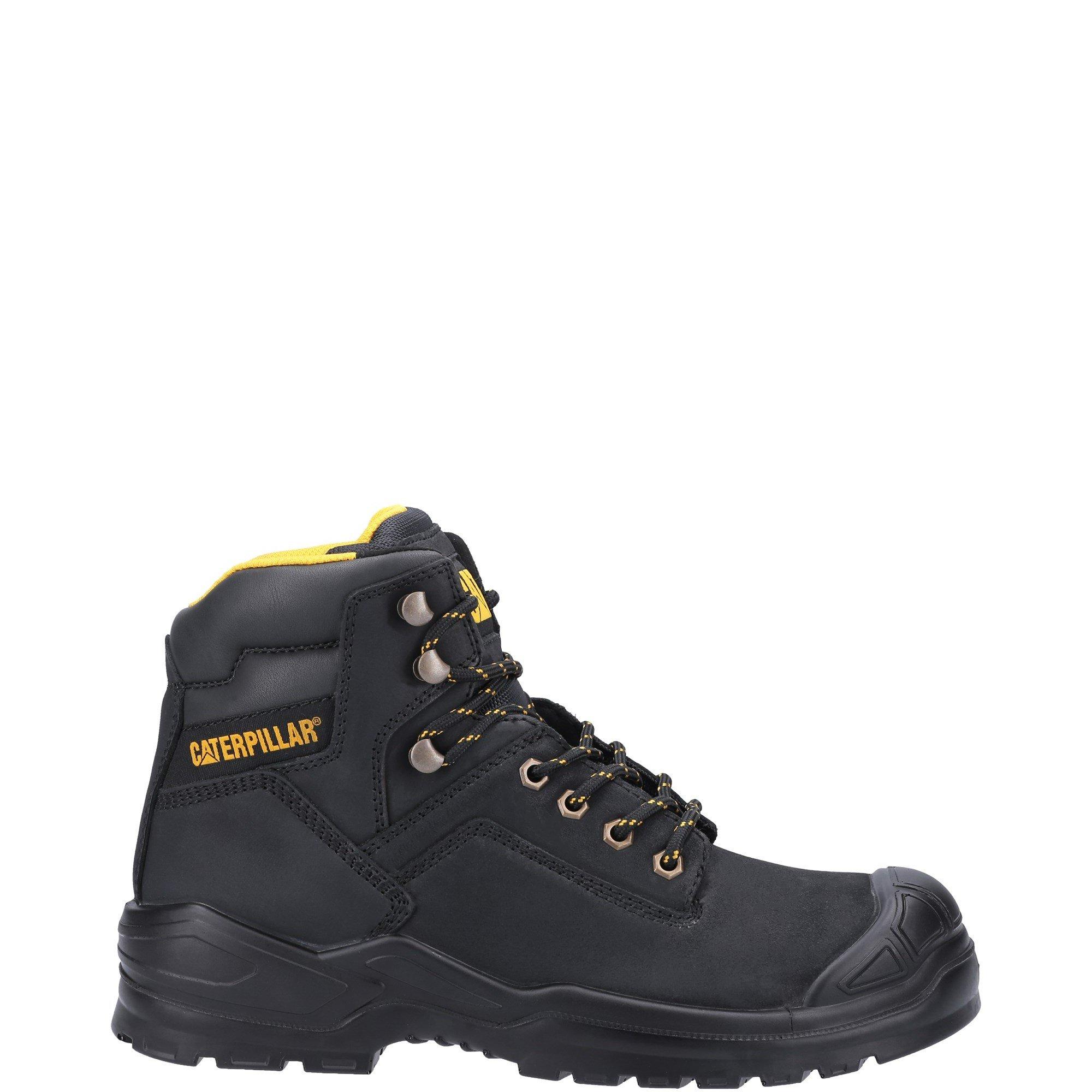 Black - Caterpillar - Striver Mid S3 Safety Boot - 1